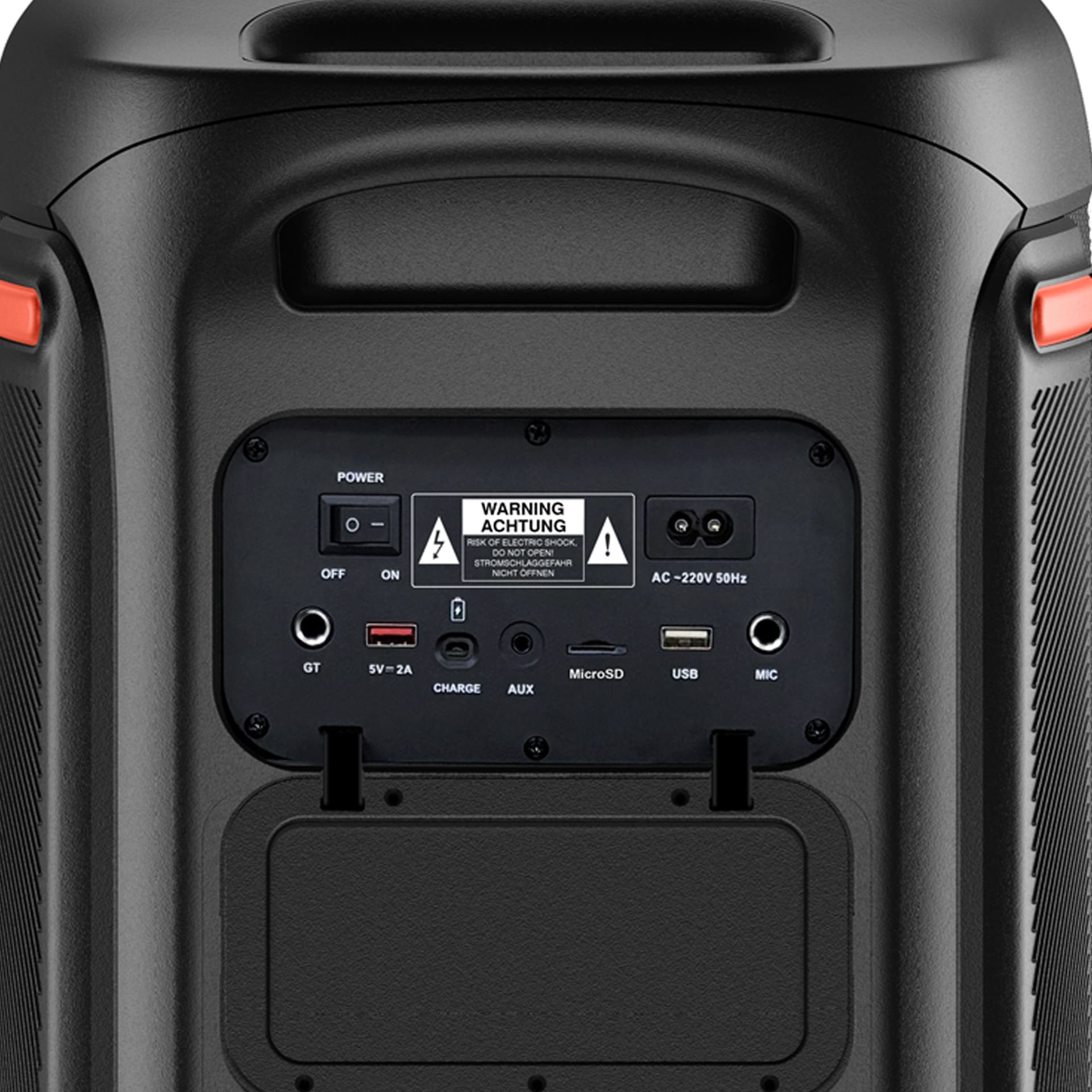 DENVER Bluetooth Lautsprecher BPS-470, 200 W, mit Licht-Animation Bluetooth Lautsprecher DENVER BPS-470, 200 W, mit Licht-Animation