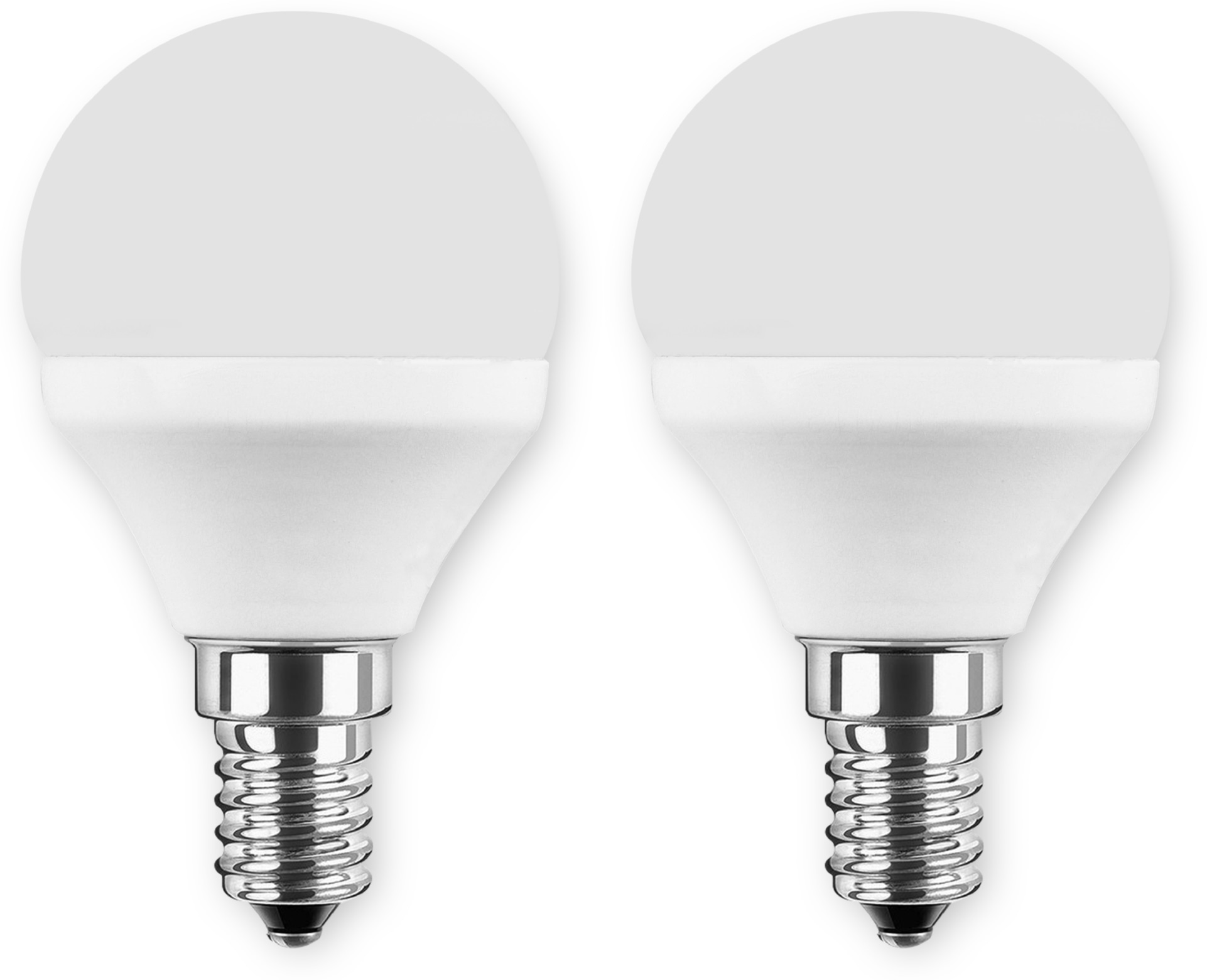 BLULAXA LED-Lampe Mini Globe, E14, 5 W, 470 lm, 2700 K, 2 Stück BLULAXA LED-Lampe Mini Globe, E14, 5 W, 470 lm, 2700 K, 2 Stück