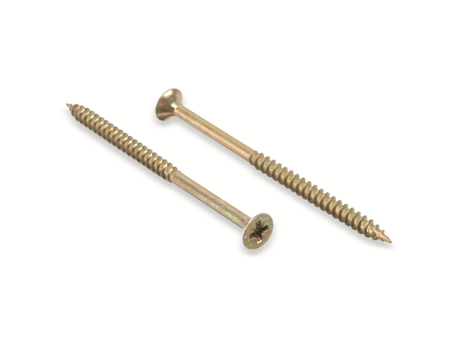 MASTERPROOF Spanplattenschrauben, 100x6,0 mm, 45 Stück MASTERPROOF Spanplattenschrauben, 100x6,0 mm, 45 Stück