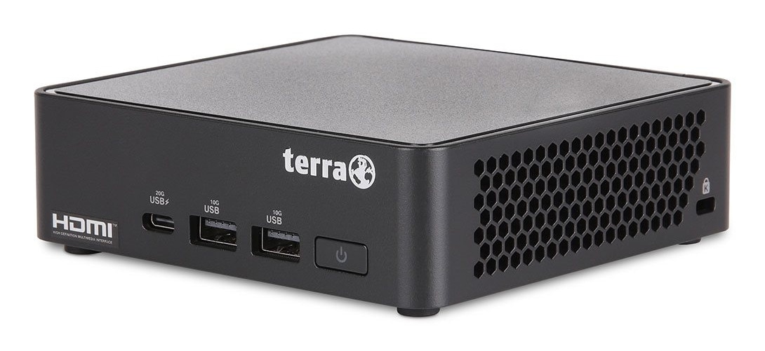 TERRA Micro-PC Green Line 5000 Silent Intel® Core 3 100U, 8 GB DDR5, 500 GB M.2 SSD NVME TERRA Micro-PC GreenLine 5000 Silent Intel® Core 3 100U, 8 GB DDR5, 500 GB M.2 SSD NVME