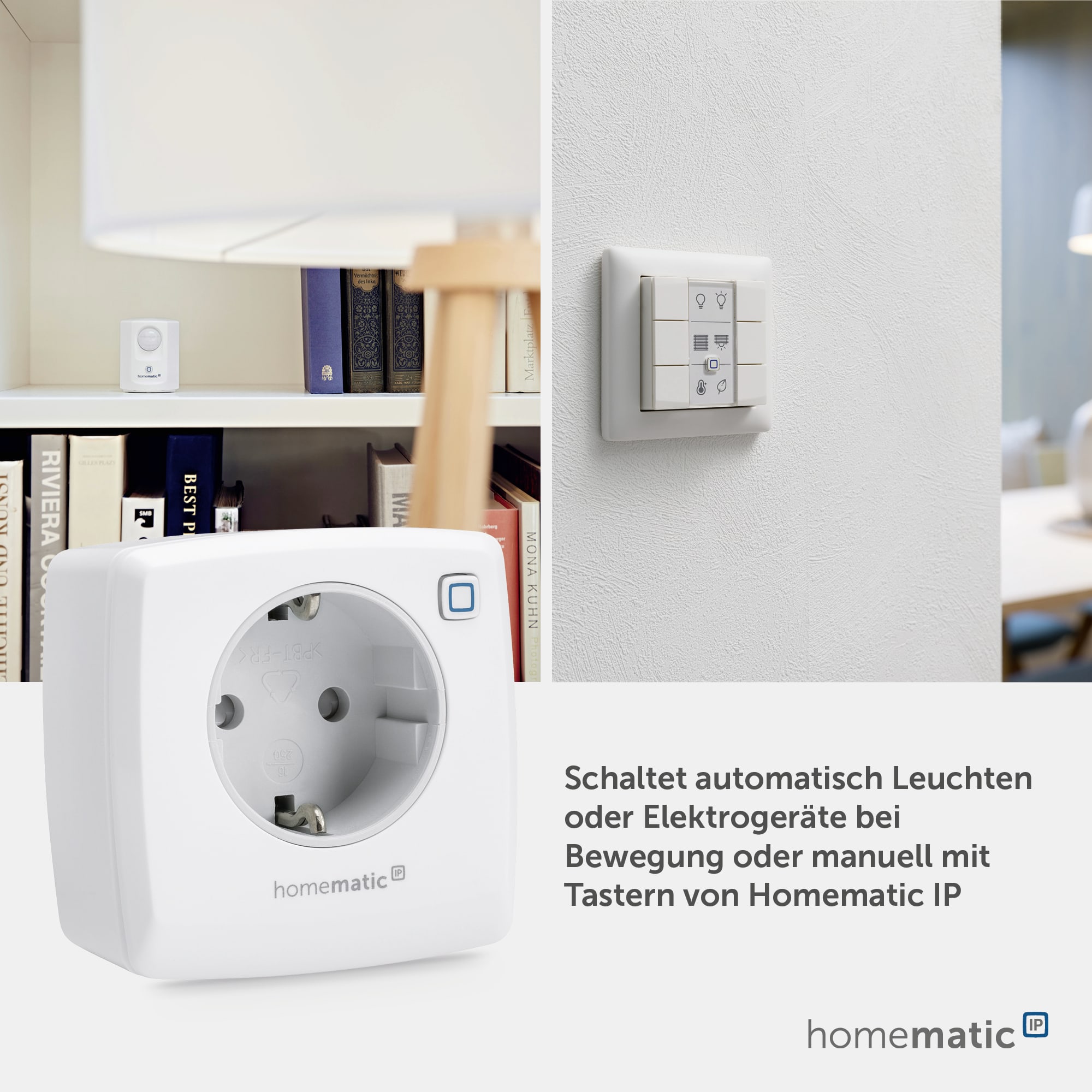HOMEMATIC IP 157337A0, Schalt-Messsteckdose HOMEMATIC IP 157337A0, Schalt-Messsteckdose