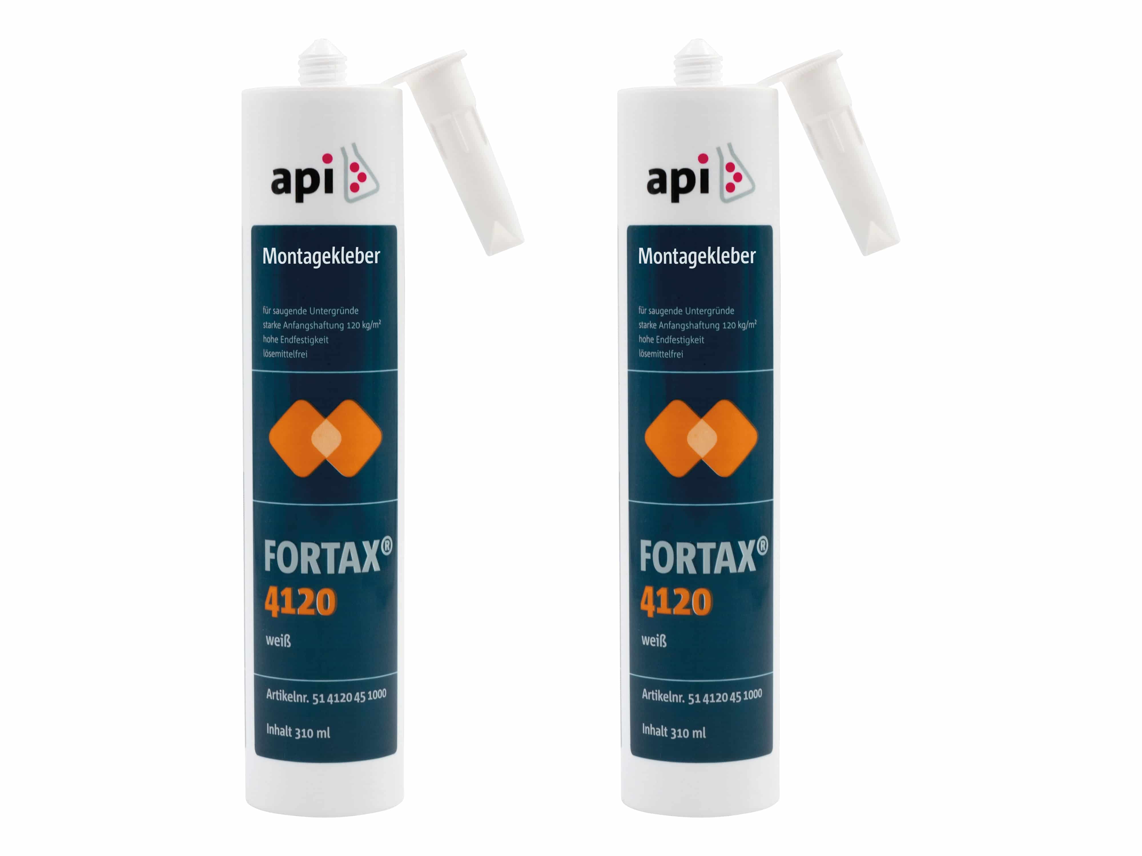GERBAND Montagekleber, FORTAX 4120, 310 ml, 2 Stück GERBAND Montagekleber, FORTAX 4120, 310 ml, 2 Stück