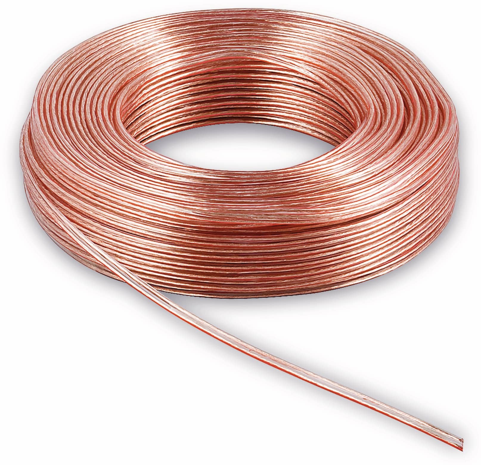 S-IMPULS Lautsprecherkabel, 2x2,5 mm², 50m, transparent, CCA S-IMPULS Lautsprecherkabel, 2x2,5 mm², 50m, transparent, CCA