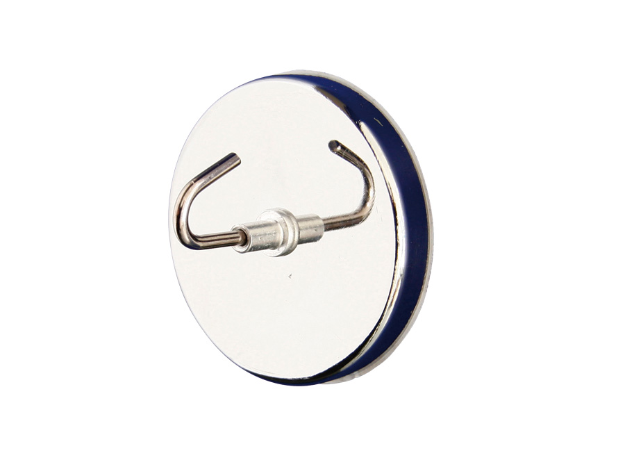 Magnet mit Haken, Tragkraft 9 kg Magnet mit Haken, Tragkraft 9 kg