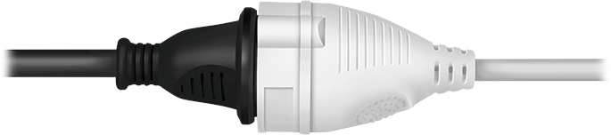LOGILINK Schutzkontaktverlängerung LPS107 CEE7/7 (90°) zu CEE 7/3 10m weiß LOGILINK Netzkabelverlängerung LPS107 CEE7/7 (90°) zu CEE 7/3 10m weiß