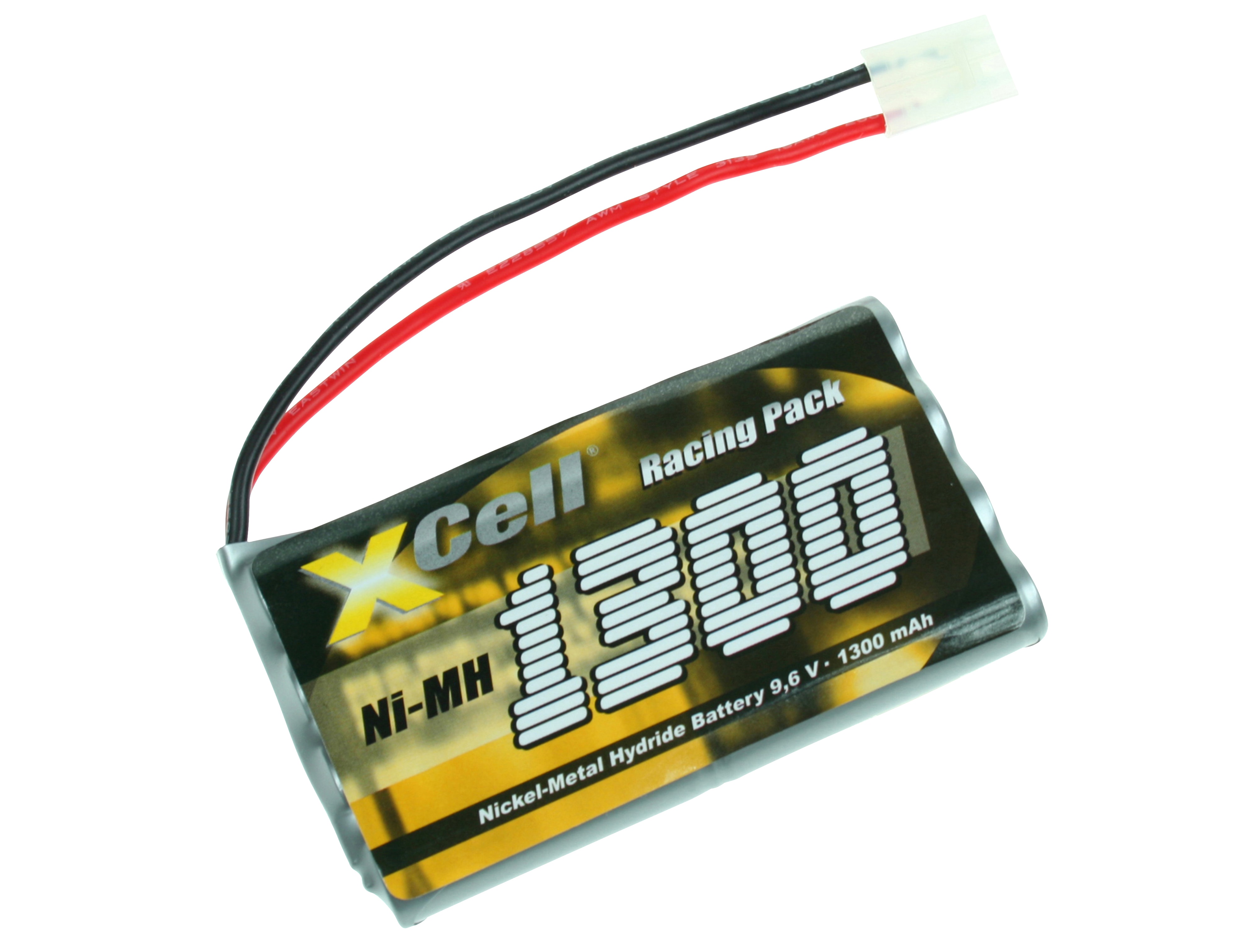 XCELL Ni-MH Akku 114363 RC-Pack, 9,6 V, 1300mAh, L4x2 XCELL Ni-MH Akku 114363 RC-Pack, 9,6 V, 1300mAh, L4x2