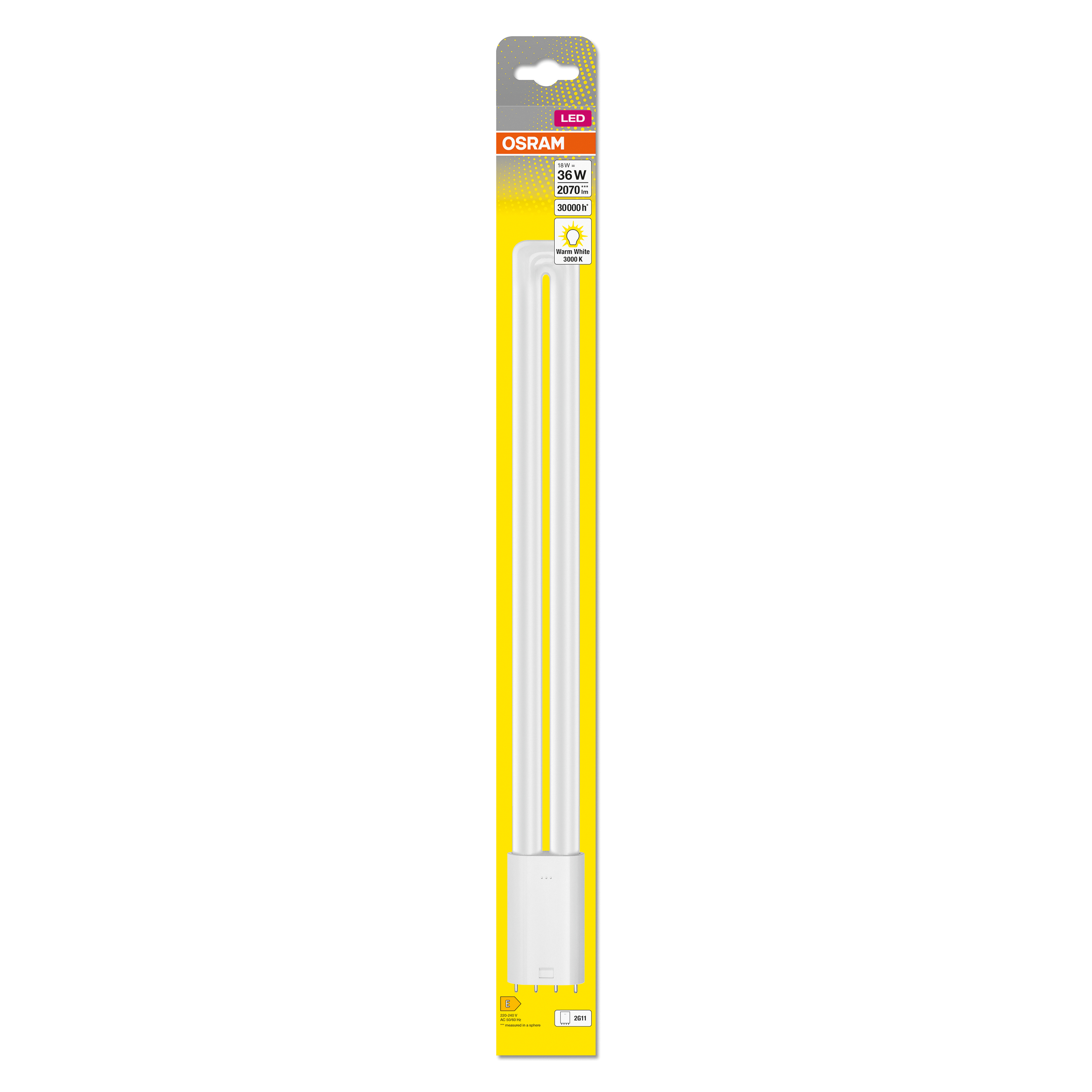 OSRAM LED-Lampe, Dulux L36, 2G11, EEK: E, 18W, 2070lm, 3000K OSRAM LED-Lampe, Dulux L36, 2G11, EEK: E, 18W, 2070lm, 3000K