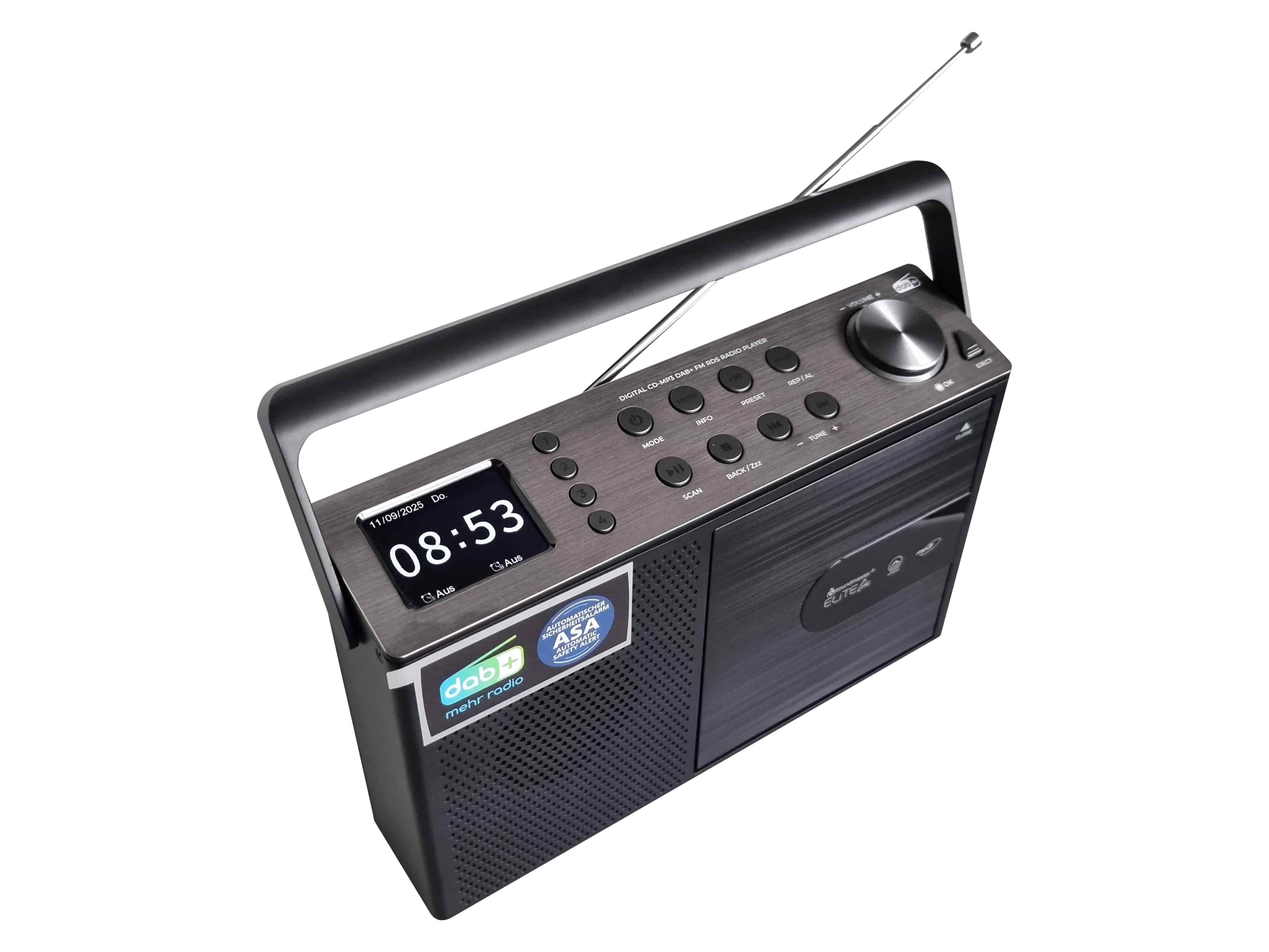 SOUNDMASTER ELITE LINE DAB+/UKW-Radio mit CD/MP3, USB, Bluetooth, Farbdisplay SOUNDMASTER DAB+/UKW-Radio mit CD/MP3, USB, Bluetooth, Farbdisplay