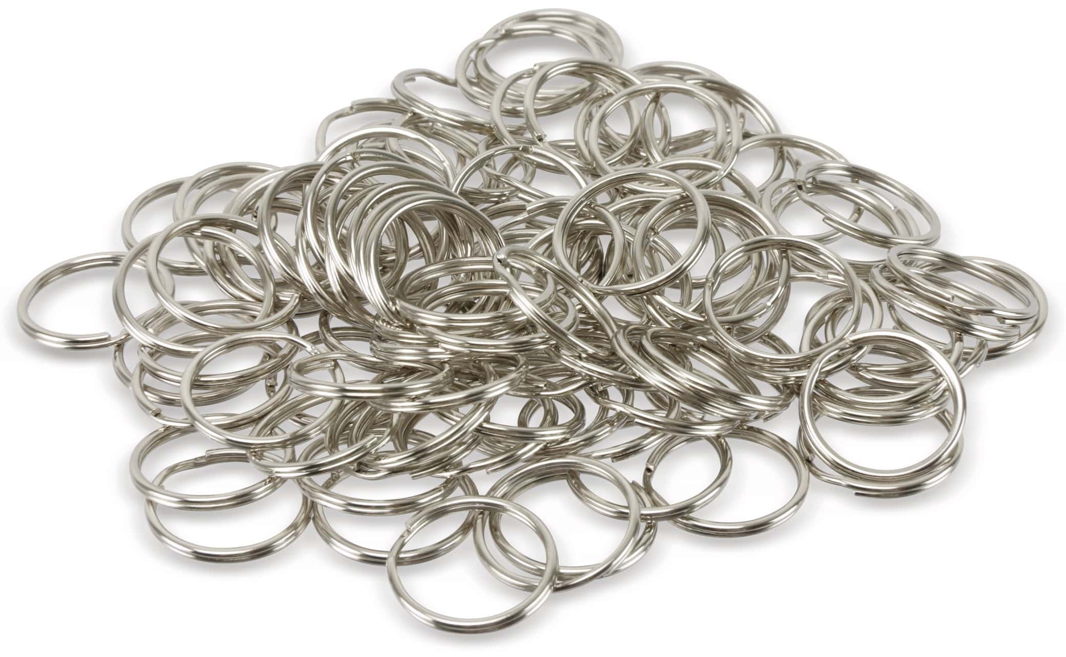 Schlüsselringe, 20 mm, 100 Stück Schlüsselringe, 20 mm, 100 Stück