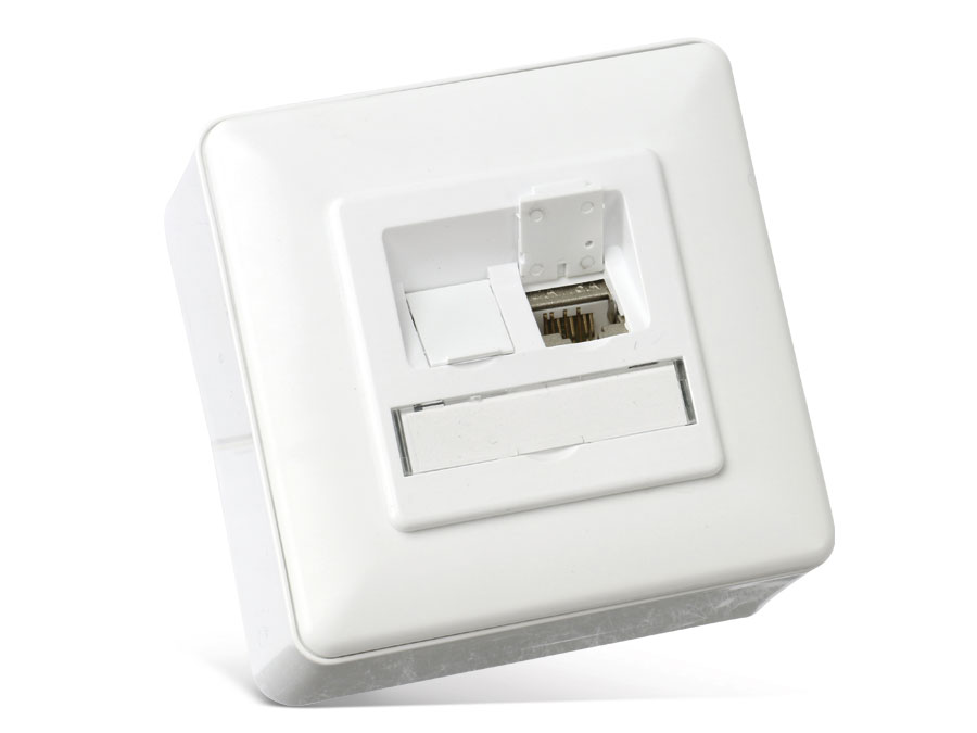 RED4POWER CAT.6a Datendose R4-N104, AP/UP RED4POWER CAT.6a Datendose R4-N104, AP/UP