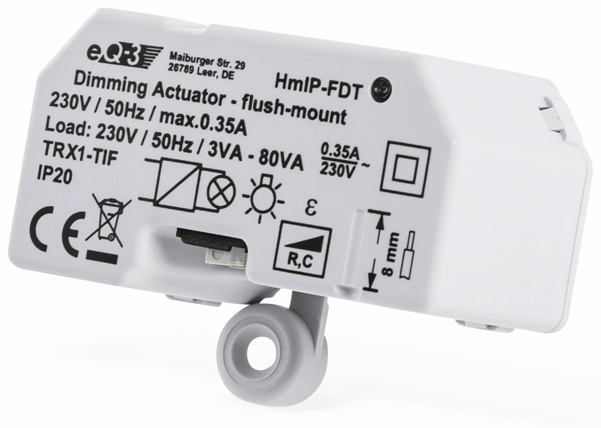 HOMEMATIC IP Smart Home 150609A0, Dimmaktor, Unterputz, Phasenabschnitt HOMEMATIC IP Smart Home 150609A0, Dimmaktor, Unterputz, Phasenabschnitt