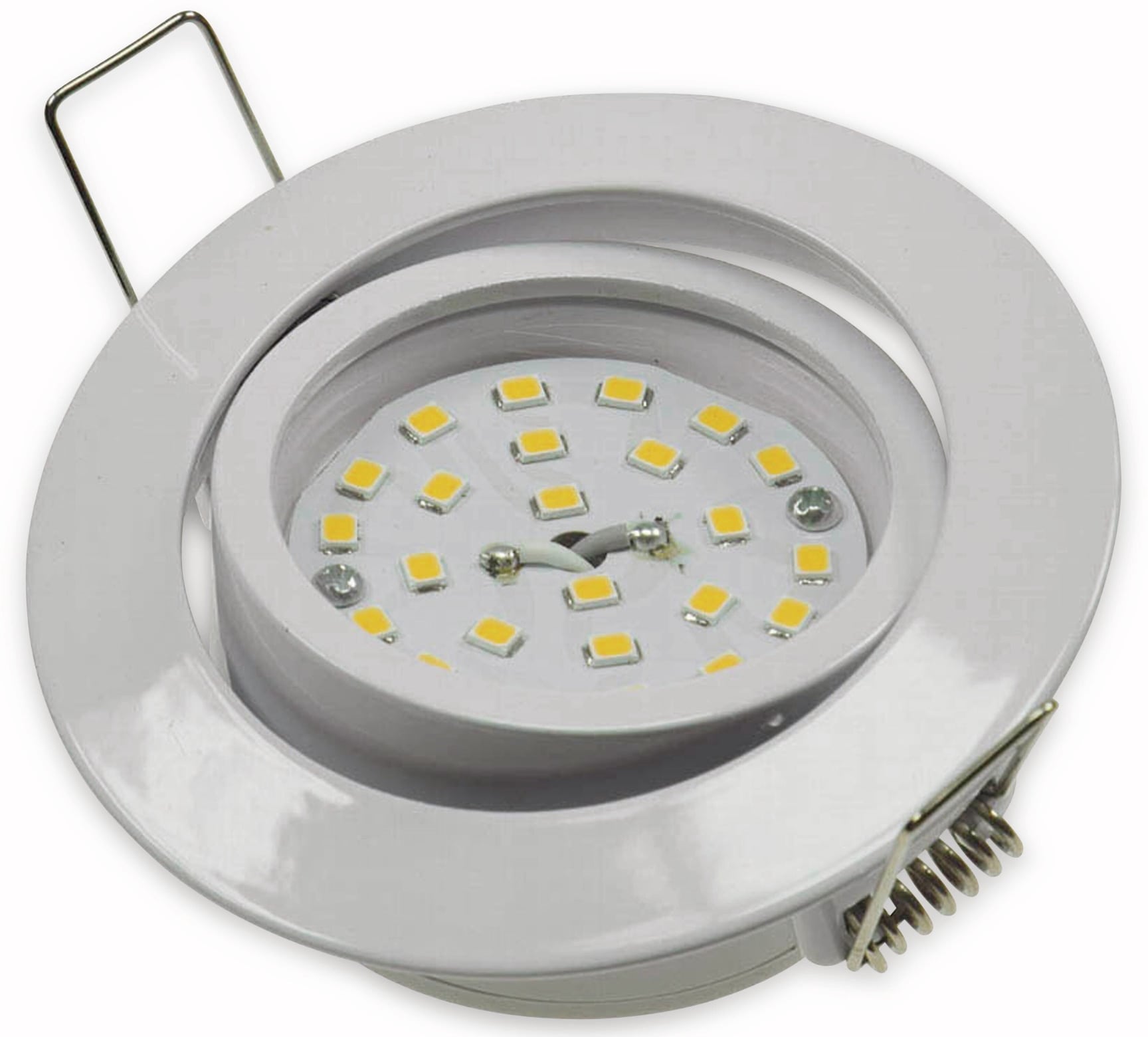 CHILITEC LED-Einbauleuchte "Flat-32" EEK F, 5 W, 420 lm, 2900 K, weiß, dimmbar CHILITEC LED-Einbauleuchte "Flat-32" EEK F, 5 W, 420 lm, 2900 K, weiß, dimmbar