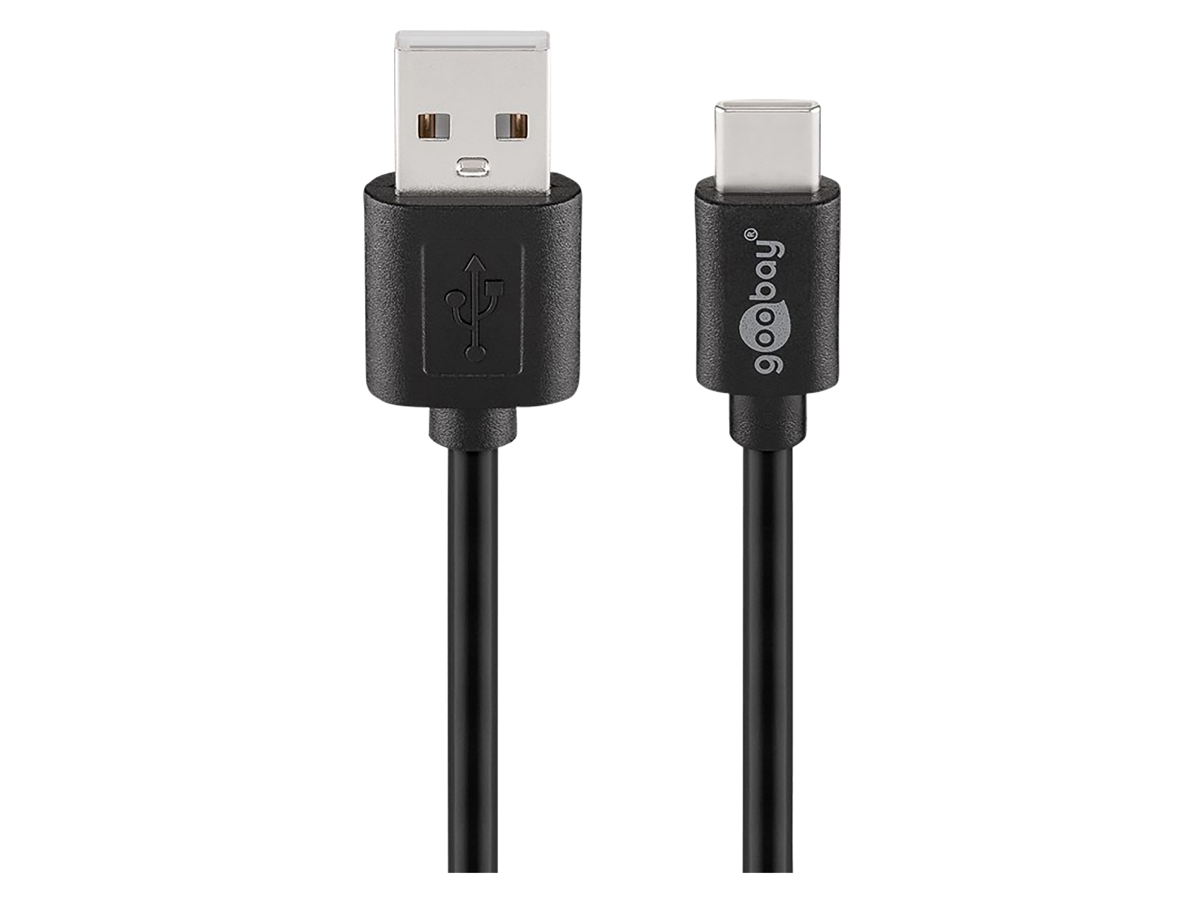 GOOBAY USB 2.0 Hi-Speed Anschlusskabel C/A 55469 3m schwarz