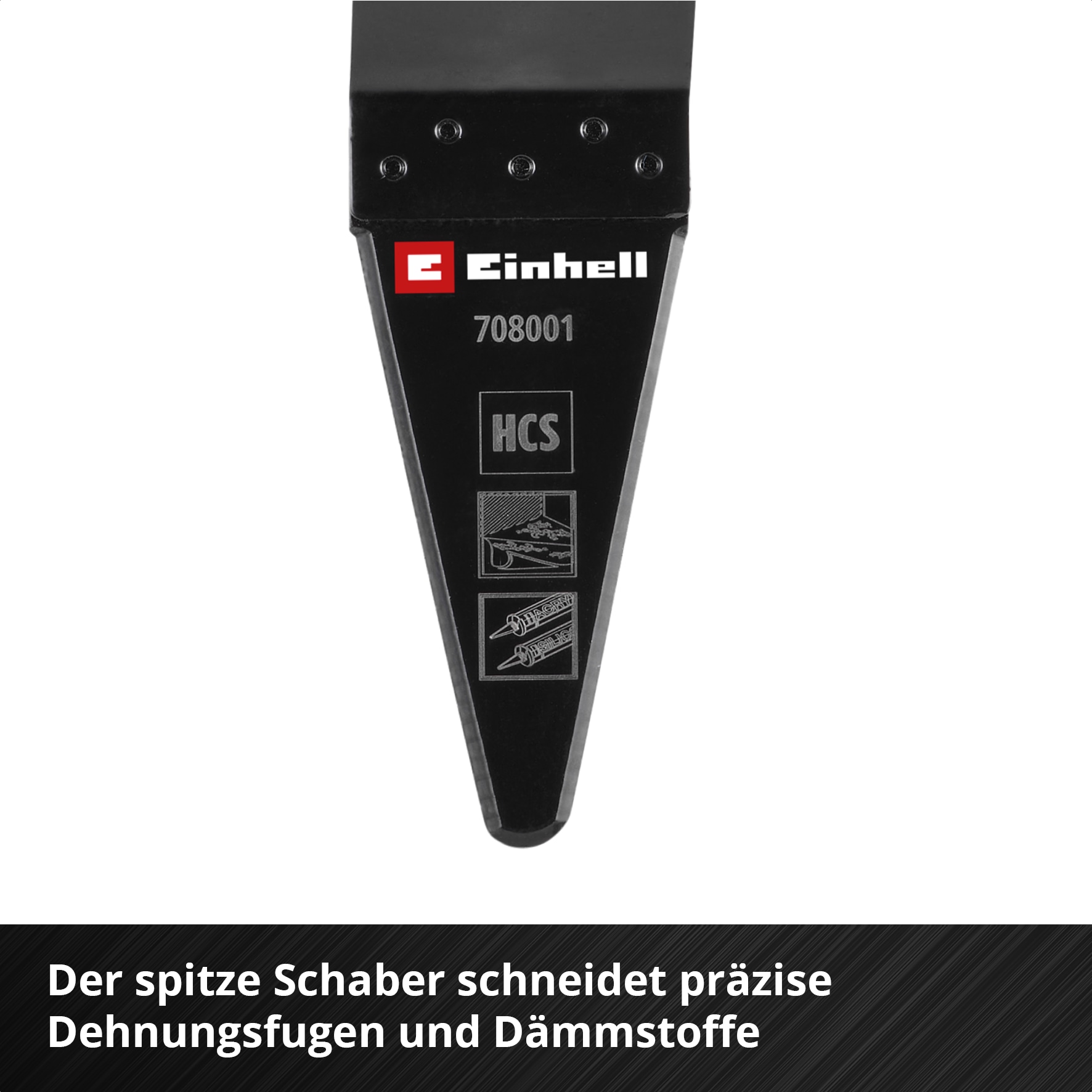 EINHELL Schaber/Messer, 708001, HCS, Spitz EINHELL Schaber/Messer, 708001, HCS, Spitz