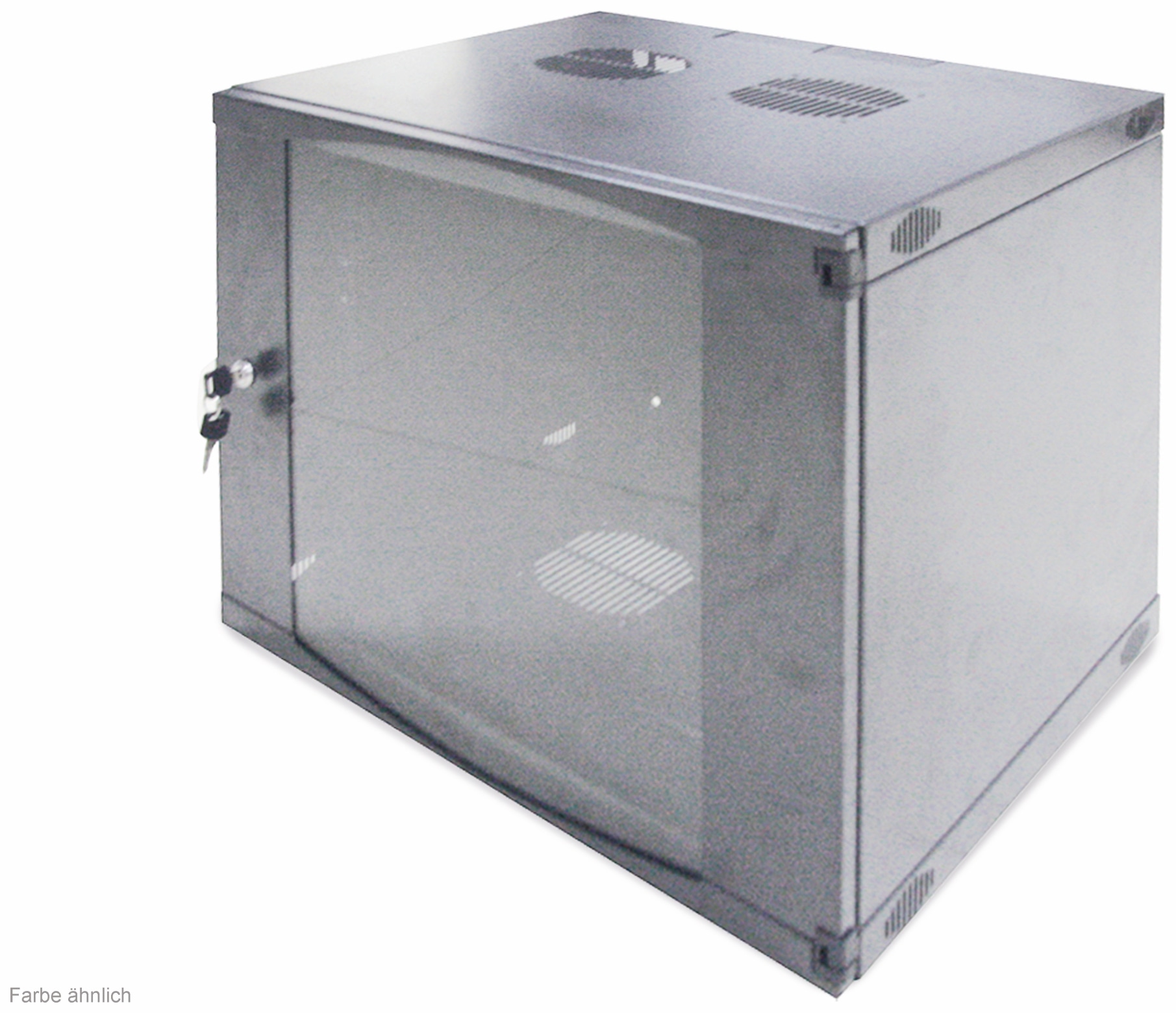LOGILINK 19" Wandgehäuse, einteilig, 9HE, W09F64G, hellgrau LOGILINK 19" Wandgehäuse, einteilig, 9HE, W09F64G, hellgrau