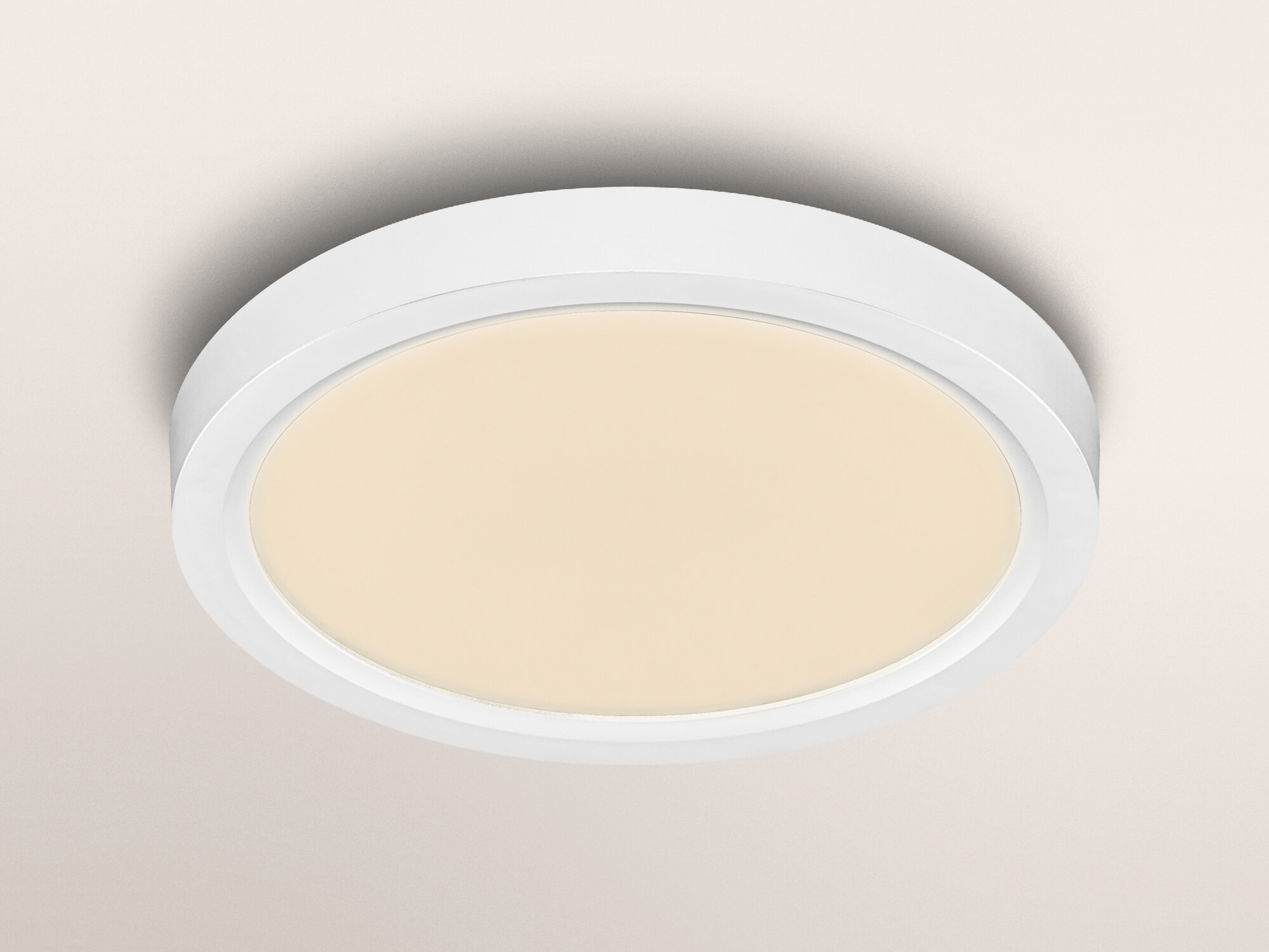 OSRAM LED-Deckenleuchte, 20W, 3000K, 2100lm, warmweiß, IP20, dimmbar, weiß, Ø24,5 cm OSRAM LED-Deckenleuchte, 20W, 3000K, 2100lm, warmweiß, IP20, dimmbar, weiß, Ø24,5 cm