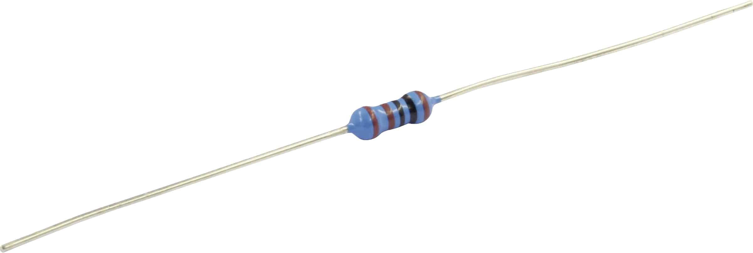 Metallschicht-Widerstand MF50P335W025, 3,3 Mega Ohm, 0,25 W, 1%, 50 Stück Metallschicht-Widerstand MF50P335W025, 3,3 Mega Ohm, 0,25 W, 1%, 50 Stück