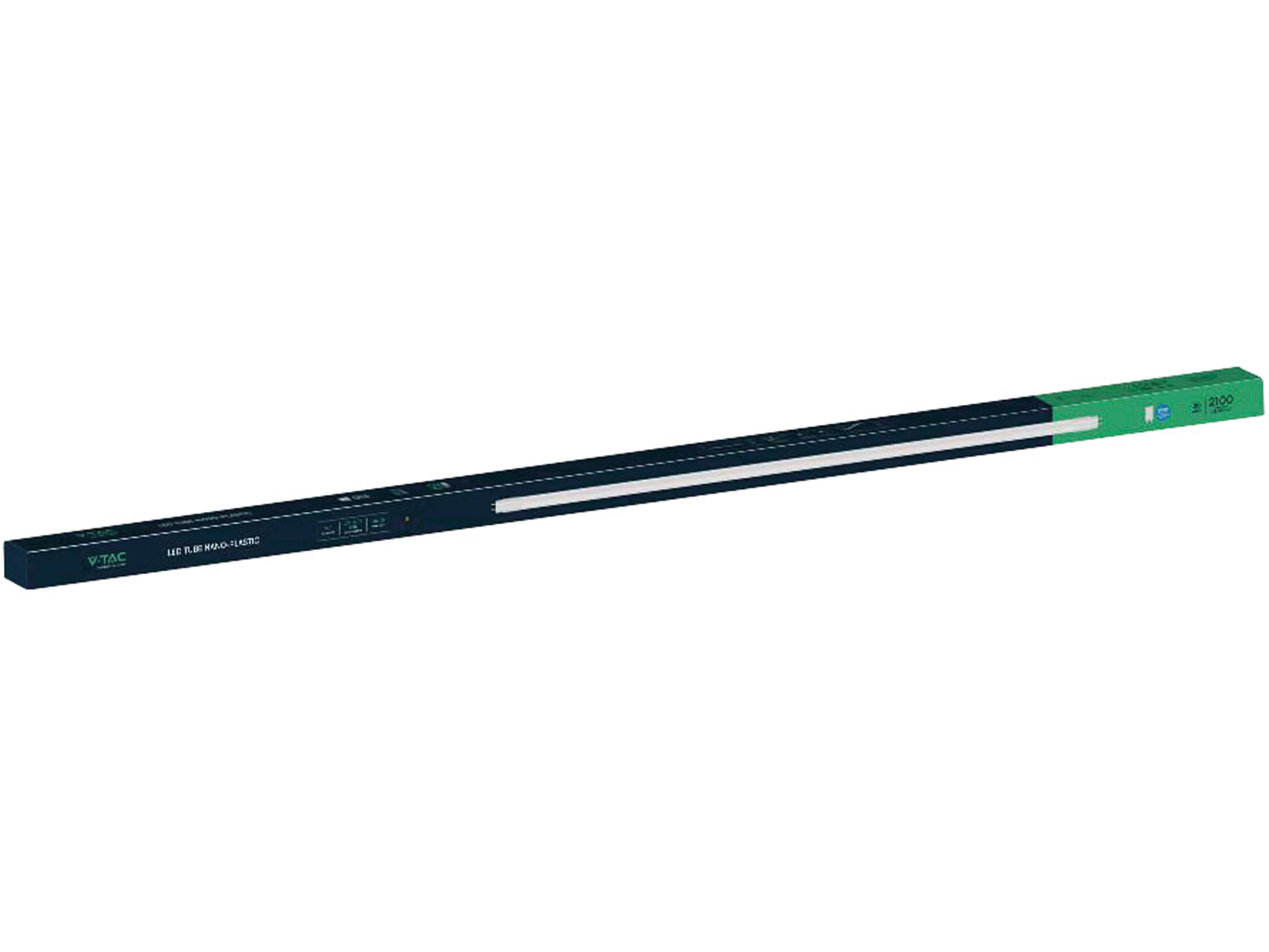 V-TAC LED-Röhre VT-1577, T8, G13, EEK: F, 20 W, 2100 lm, 3000 K, 1500 mm V-TAC LED-Röhre VT-1577, T8, G13, EEK: F, 20 W, 2100 lm, 3000 K, 1500 mm