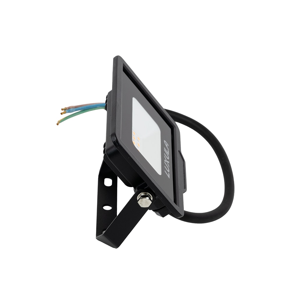 LUXULA LED-Fluter, EEK: F, 10W, 1000lm, 3000K, schwarz