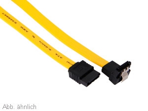 GOOBAY SATA III-Kabel, 1x 90°, 0,5 m GOOBAY SATA III-Kabel, 1x 90°, 0,5 m