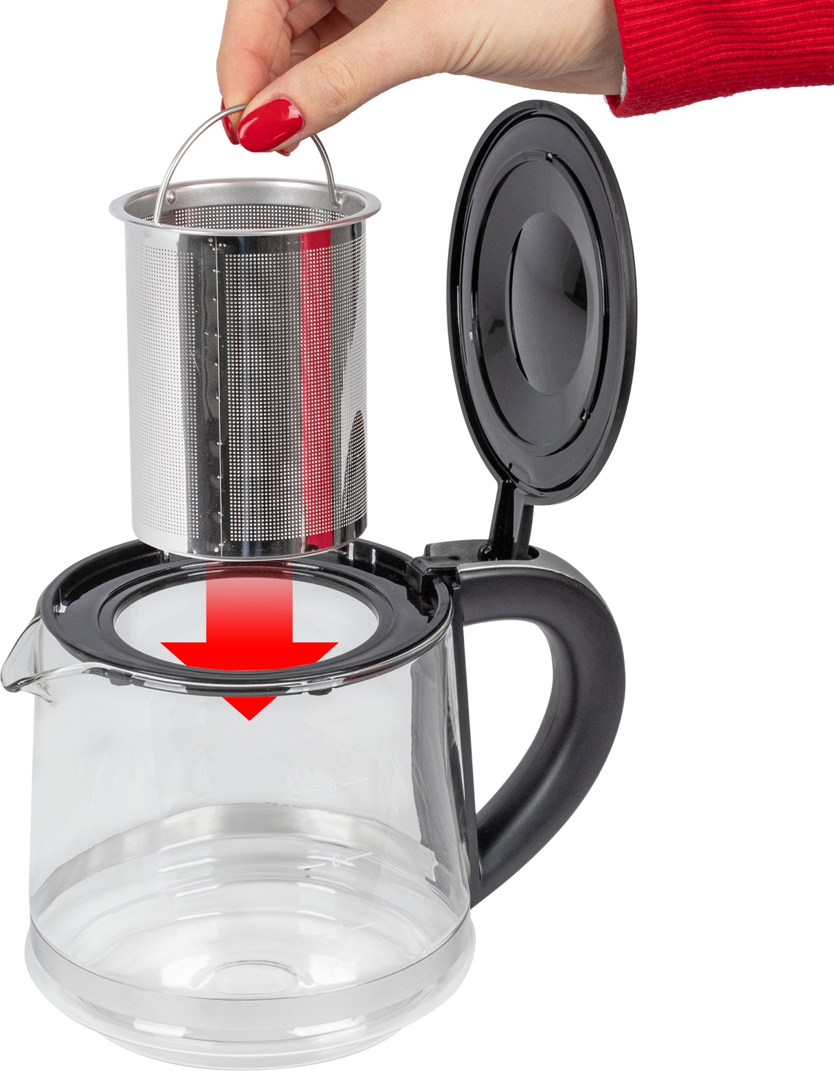 PROFI COOK Tee-/Kaffeestation 3in1 PC-TKS 1056 inox, 2250 W