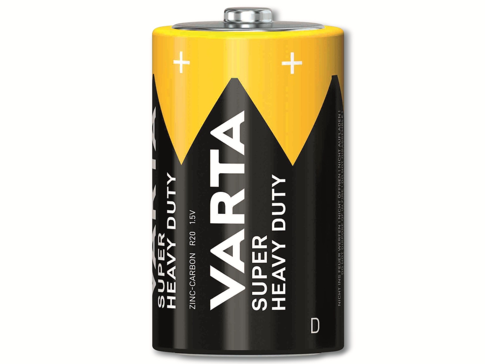 VARTA Batterie Zink-Kohle, Mono, D, R20, 1.5V, Superlife, 2 Stück VARTA Batterie Zink-Kohle, Mono, D, R20, 1.5V, Superlife, 2 Stück