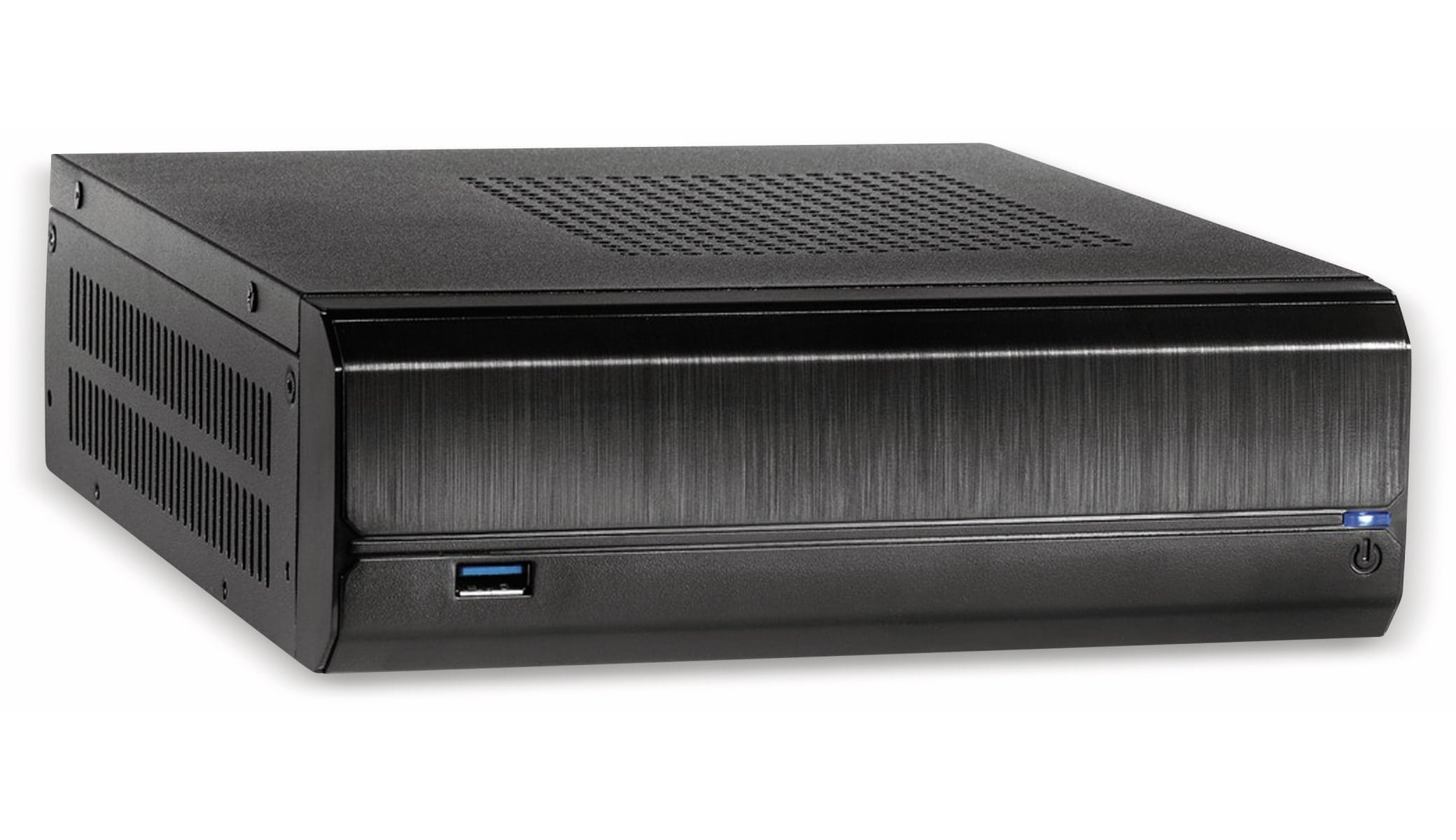 INTER-TECH PC-Gehäuse ITX JX-500, inkl. VESA- und Wandhalterung INTER-TECH PC-Gehäuse ITX JX-500, inkl. VESA- und Wandhalterung