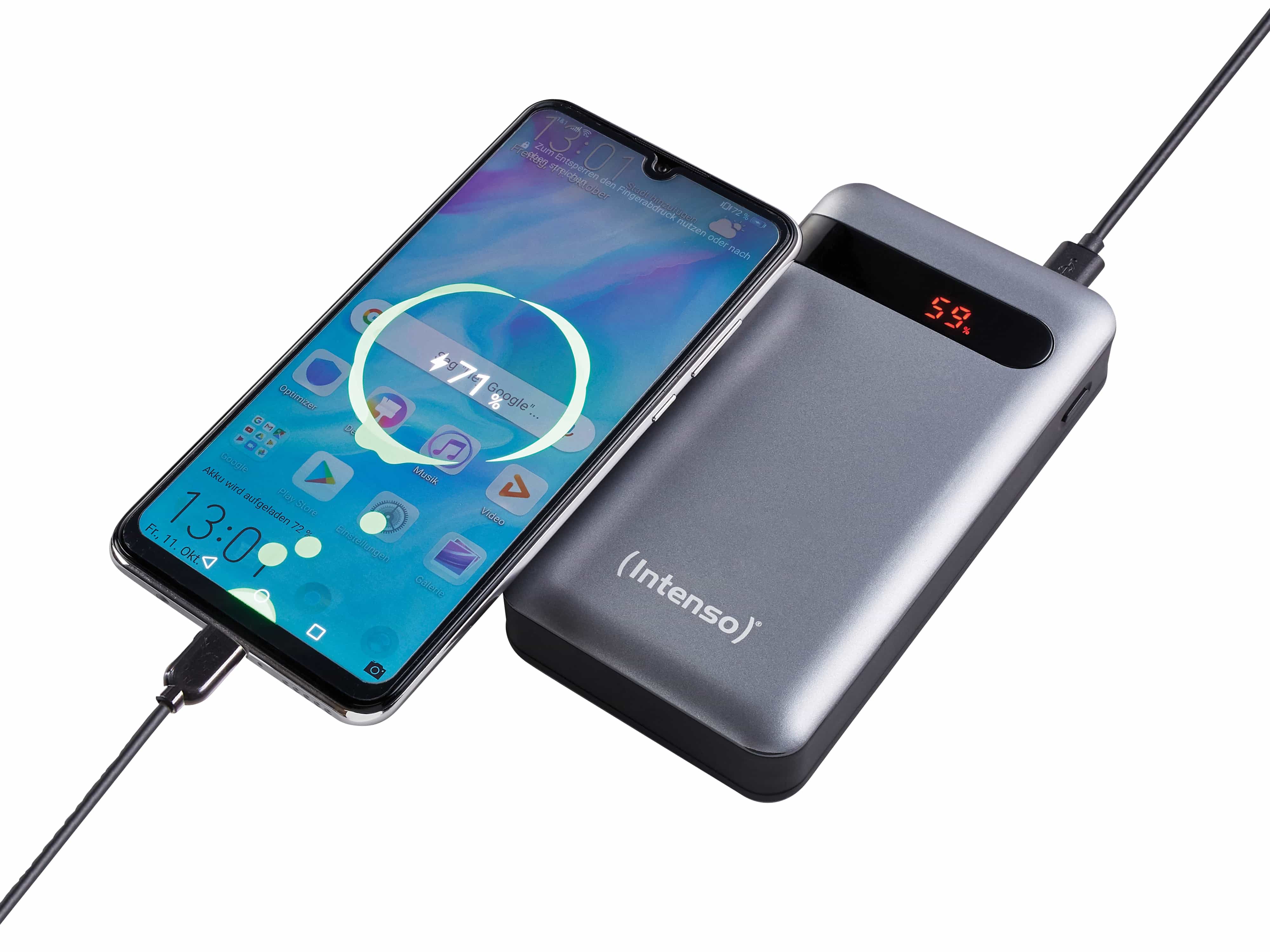 INTENSO USB Powerbank 7332354 PD 20000, 20.000mAh, anthrazit INTENSO USB Powerbank 7332354 PD 20000, 20.000mAh, anthrazit