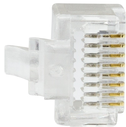 LOGILINK RJ45-Modularstecker, Cat.6, ungeschirmt, vorne offen, 50 Stk. LOGILINK RJ45-Modularstecker, Cat.6, ungeschirmt, vorne offen, 50 Stk.