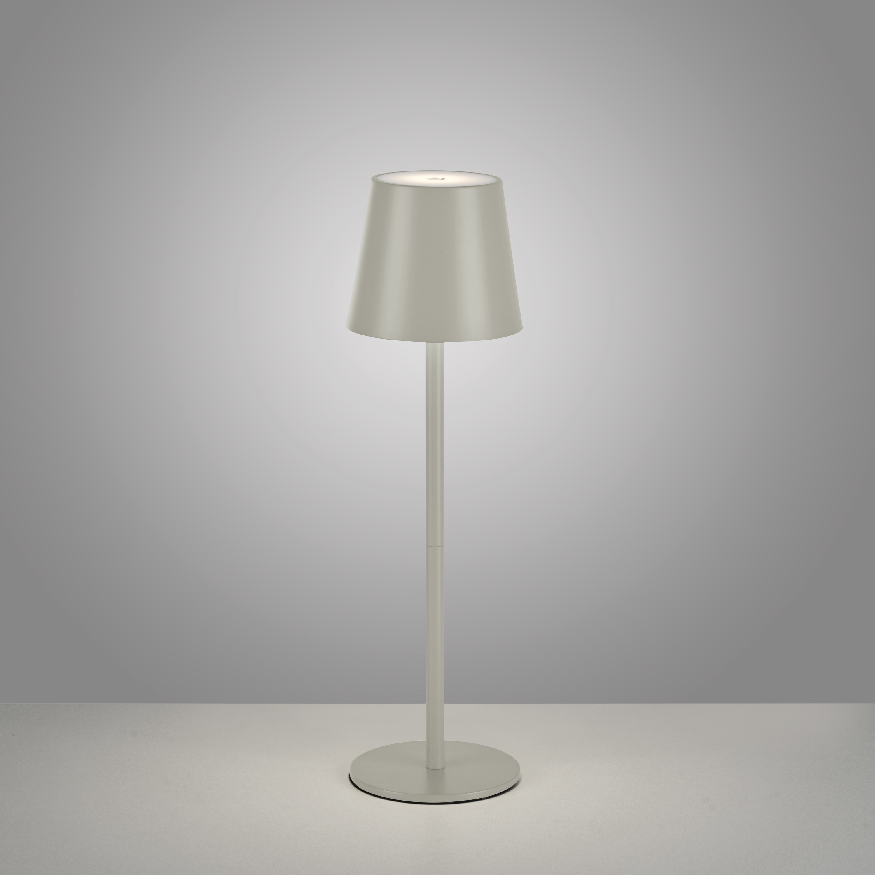 JUST LIGHT LED-Akku-Tischleuchte 19250-40 grau-beige, 2,5 W, 320 lm, 3000 K, IP54 JUST LIGHT LED-Akku-Tischleuchte 19250-40 grau-beige, 2,5 W, 320 lm, 3000 K, IP54