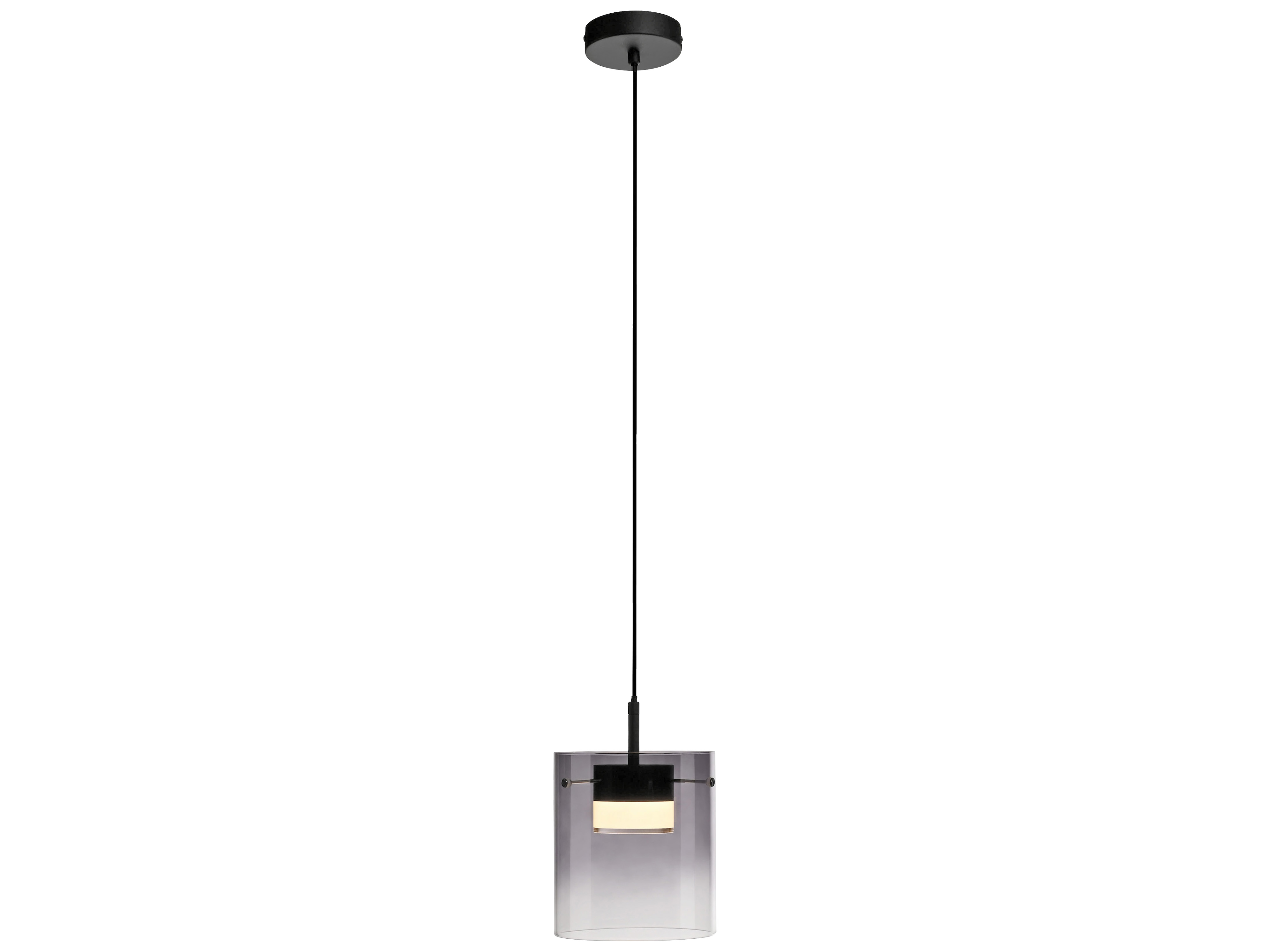 JUST LIGHT LED-Pendelleuchte 14042-18, 7,5W, 800lm, 3000K, schwarz JUST LIGHT LED-Pendelleuchte 14042-18, 7,5W, 800lm, 3000K, schwarz