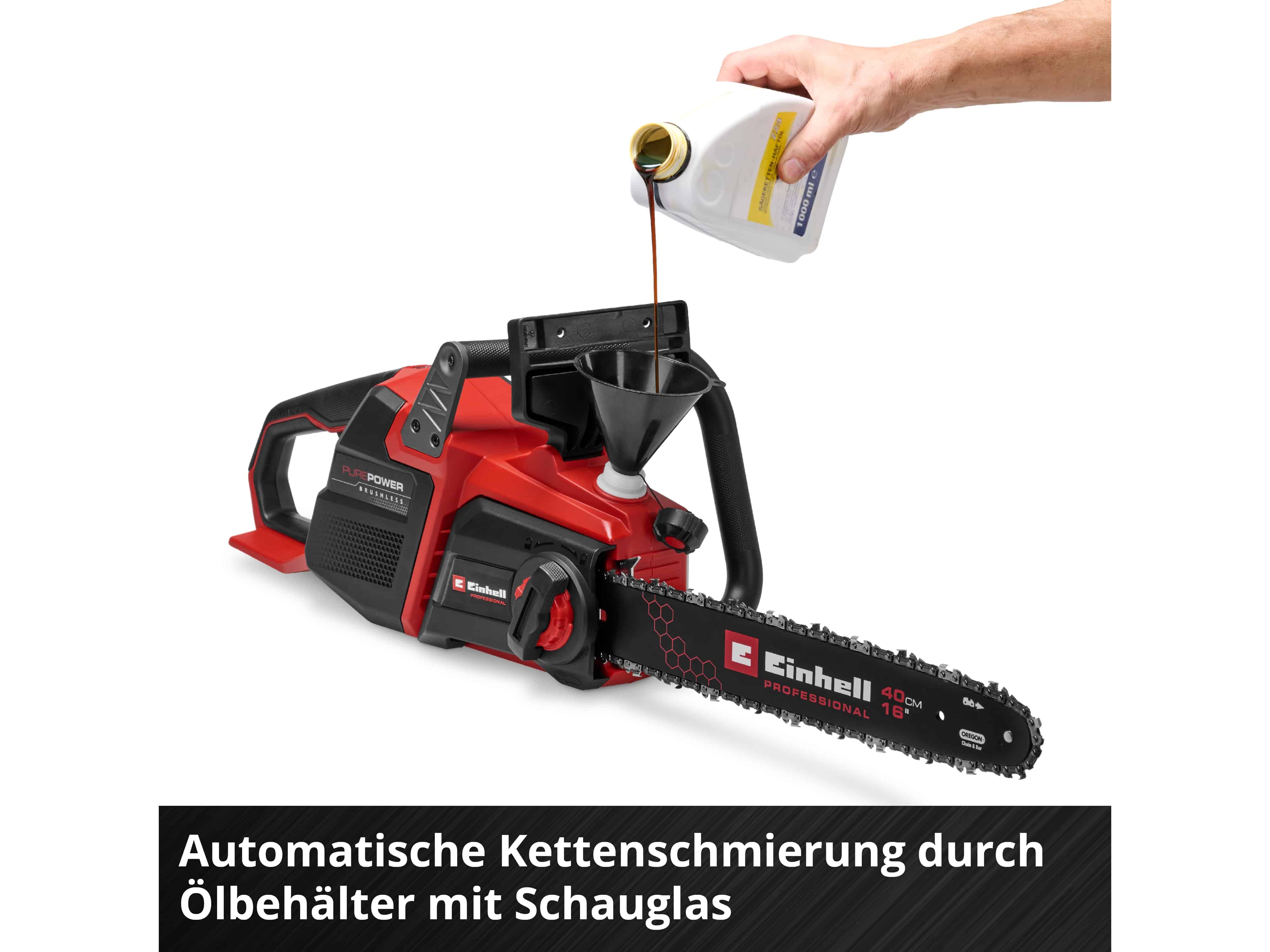 EINHELL PROFESSIONAL Akku-Kettensäge GP-LC 36/40 Li BL Kit (2x 4,0 Ah) EINHELL PROFESSIONAL Akku-Kettensäge GP-LC 36/40 Li BL Kit (2x 4,0 Ah)