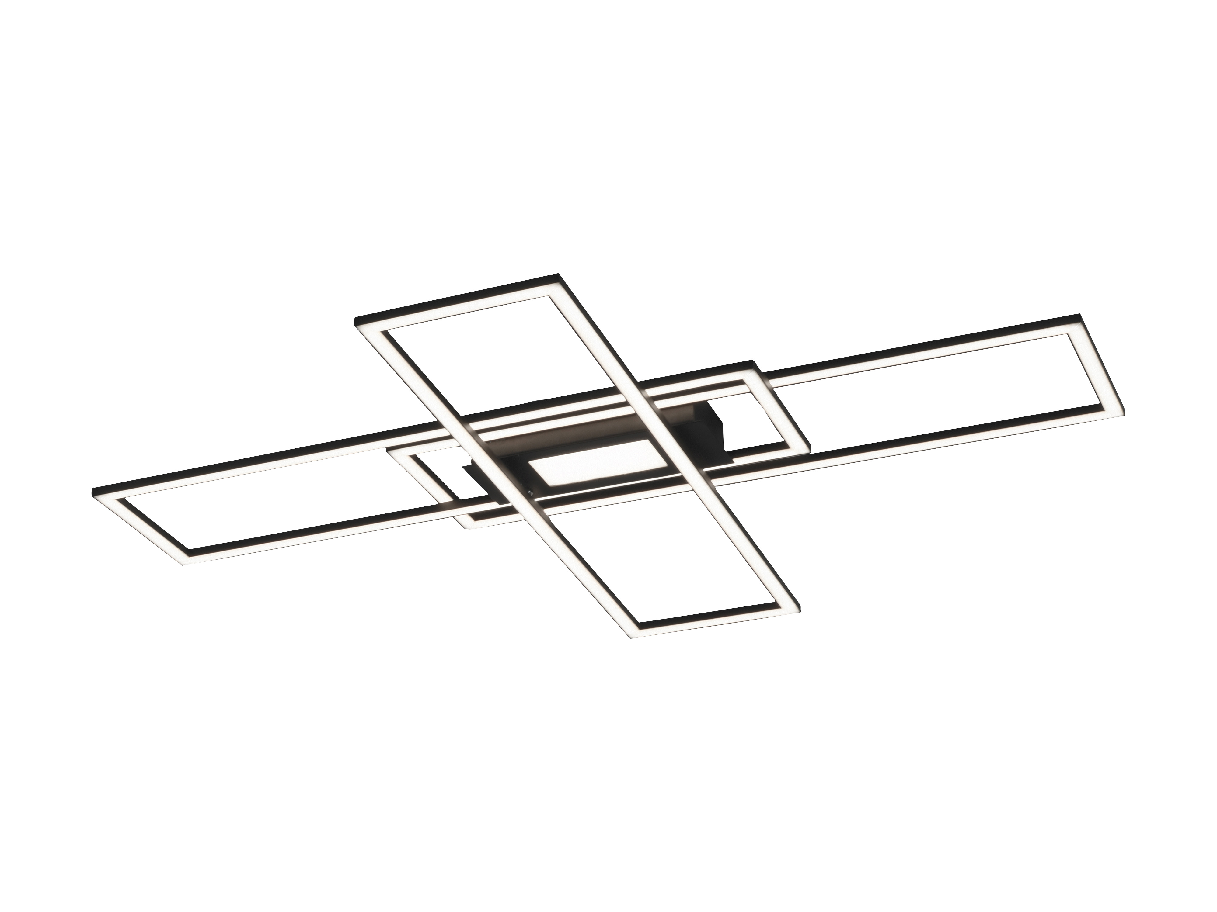 JUST LIGHT LED-Deckenleuchte 14693-18, 45W, 5500lm, schwarz JUST LIGHT LED-Deckenleuchte 14693-18, 45W, 5500lm, schwarz