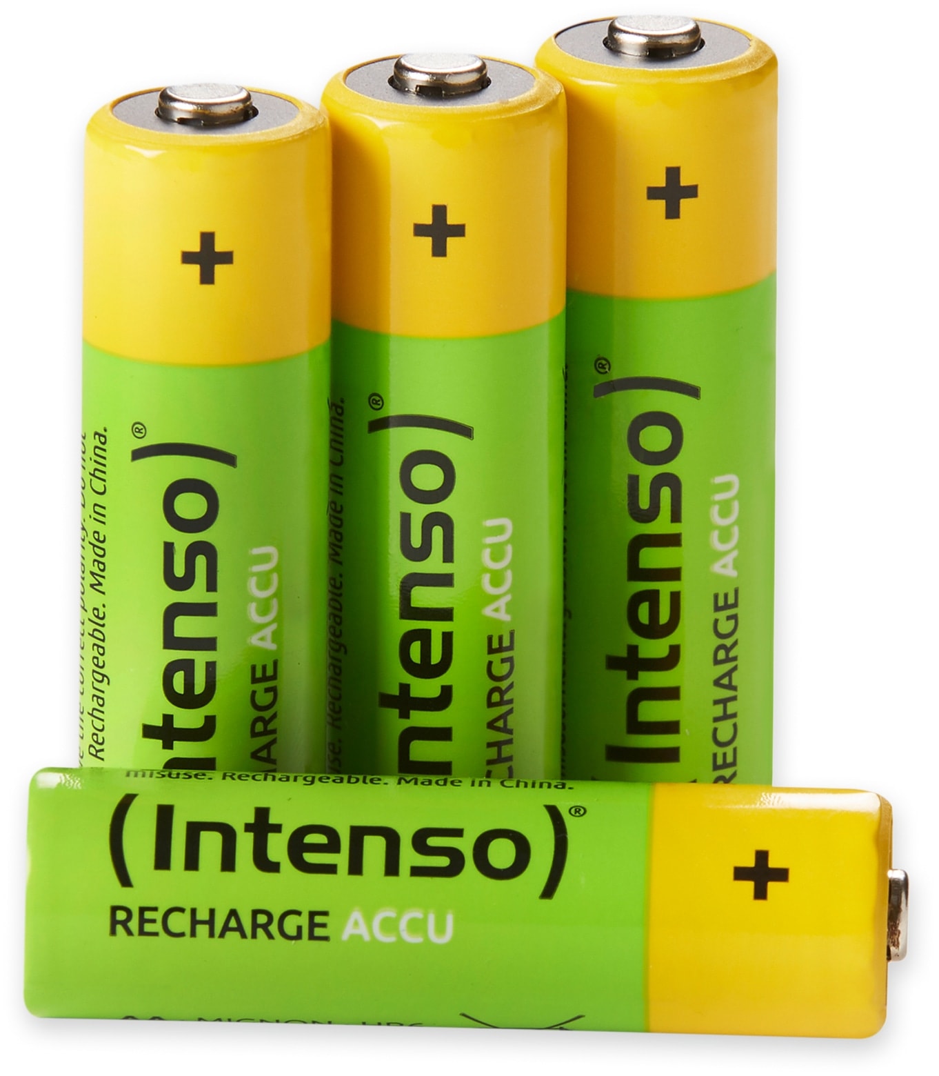 INTENSO NiMH-Akku AA HR6, 2100 mAh, 4 Stück INTENSO NiMH-Akku AA HR6, 2100 mAh, 4 Stück