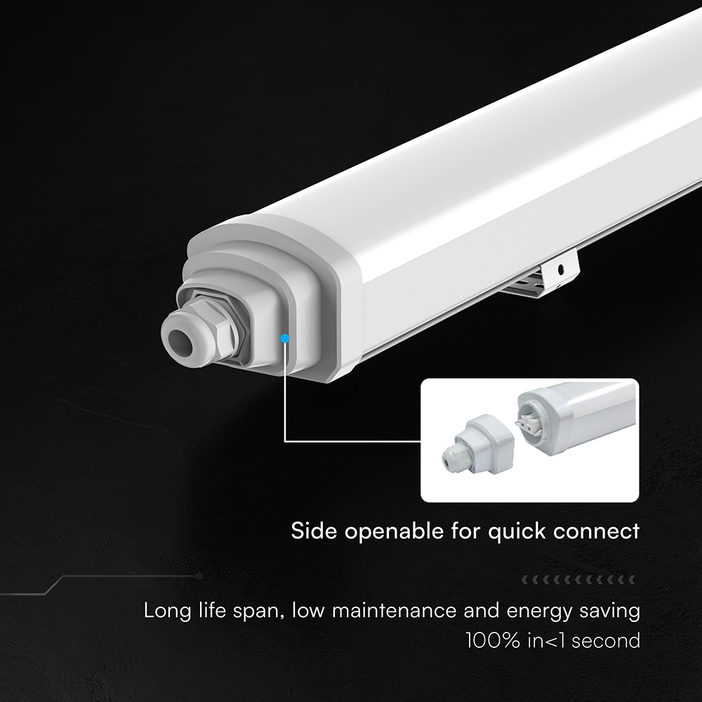 V-TAC LED-Deckenleuchte VT-233886, EEK: E, 36W, 4320lm, 6500K, 120°, IP65 V-TAC LED-Deckenleuchte VT-233886, EEK: E, 36W, 4320lm, 6500K, 120°, IP65