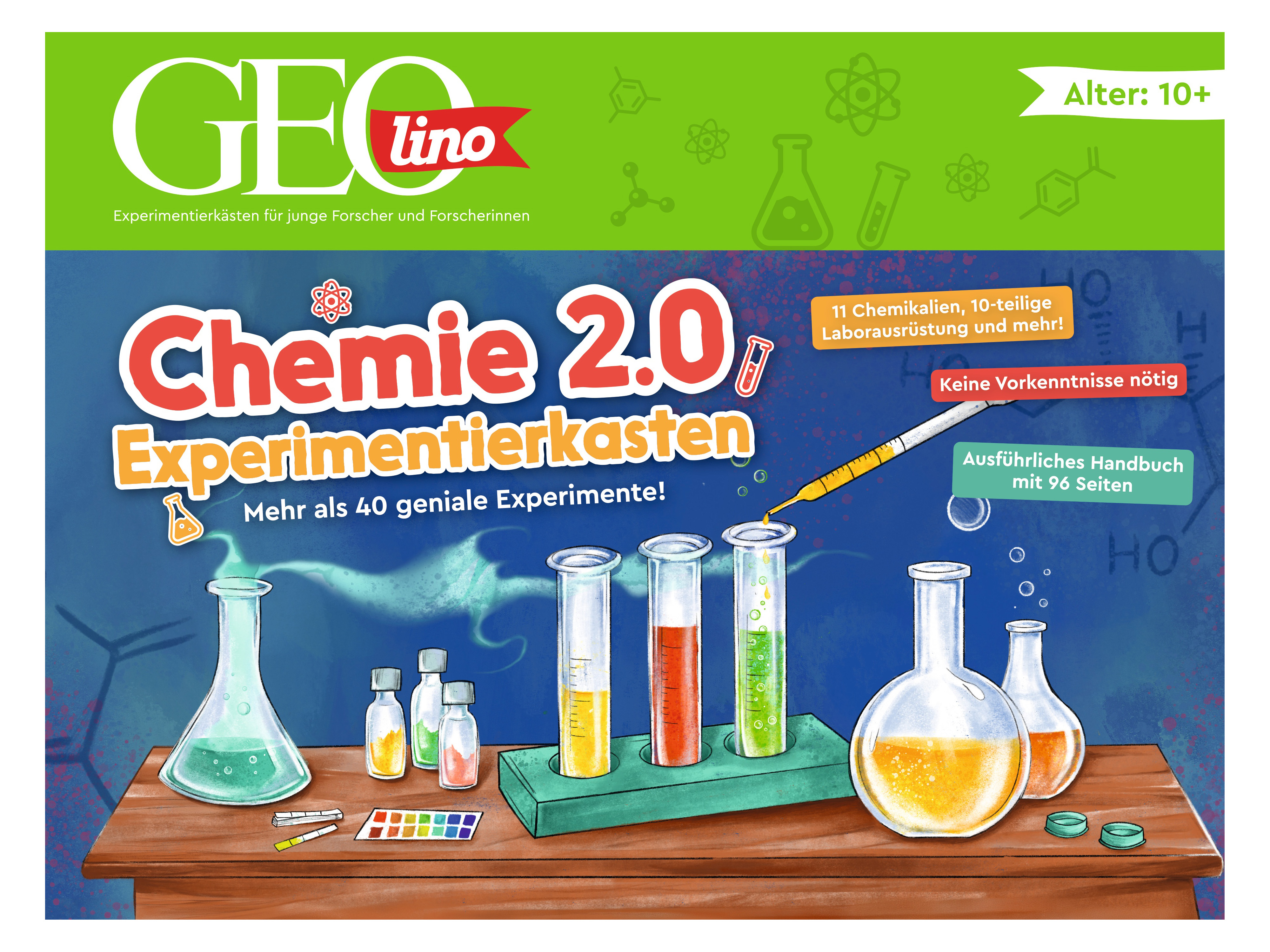FRANZIS GEOlino Chemie 2.0 Experimentierkasten FRANZIS GEOlino Chemie 2.0 Experimentierkasten