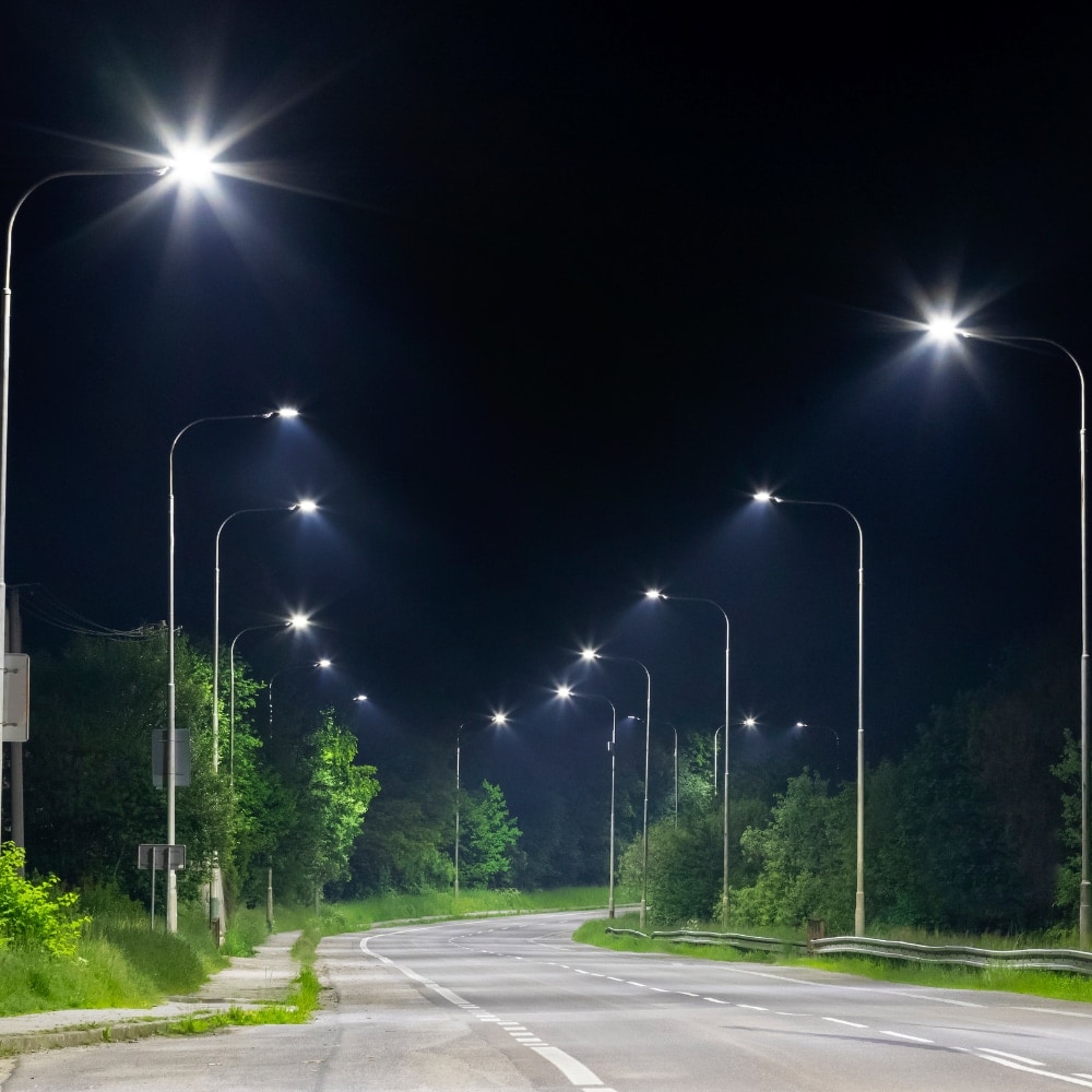 LUXULA LED-Straßenleuchte, EEK: F, 100W, 10000lm, 4500K, IP65, grau LUXULA LED-Straßenleuchte, EEK: F, 100W, 10000lm, 4500K, IP65, grau