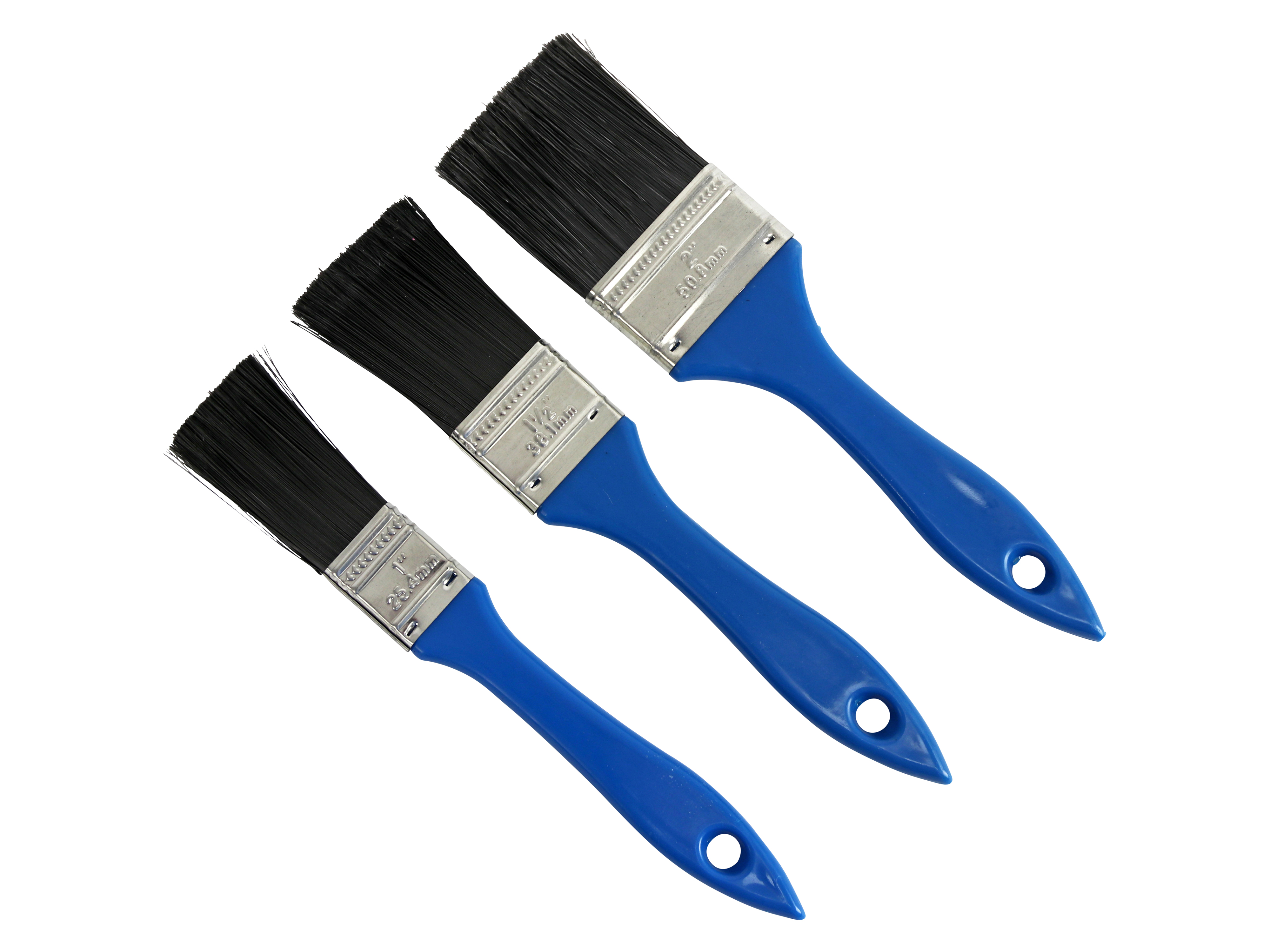 Pinsel-Set, 3 Stück Pinsel-Set, 3 Stück