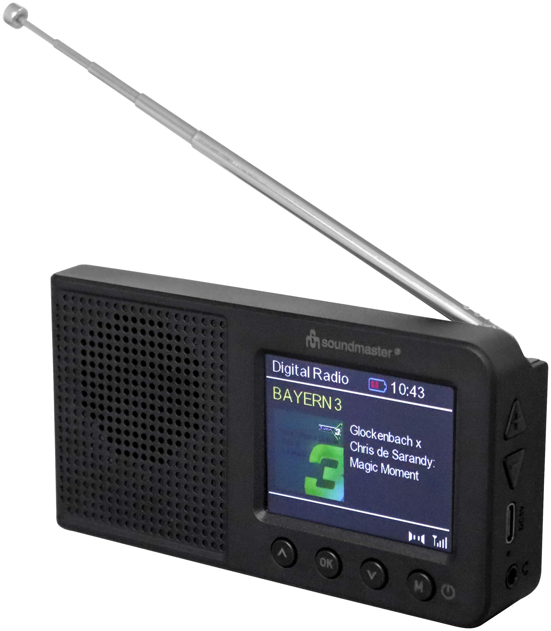 SOUNDMASTER DAB+/UKW-PLL Radio, DAB175SW, schwarz SOUNDMASTER DAB+/UKW-PLL Radio, DAB175SW, schwarz