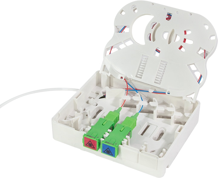 LOGILINK FTTH-Anschlussbox FB2SC20, 2x SC/APC, mit 20 m Verlegekabel LOGILINK FTTH-Anschlussbox FB2SC20, 2x SC/APC, mit 20 m Verlegekabel
