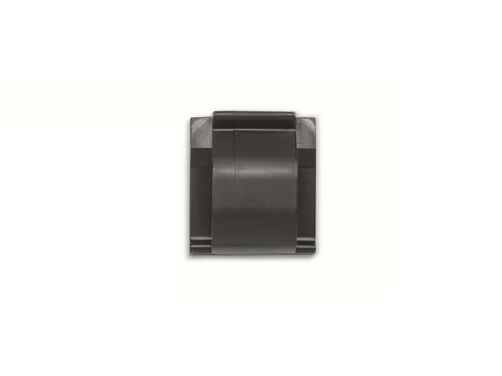 PANDUIT Kabelclip, ACC62-AT-C0, schwarz, selbstklebend, 15,70 mm PANDUIT Kabelclip, ACC62-AT-C0, schwarz, selbstklebend, 15,70 mm