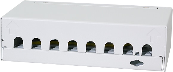 LOGILINK Patchpanel NK4092 8Port inkl. 8 CAT6A Modulen LOGILINK Patchpanel NK4092 8Port inkl. 8 CAT6A Modulen