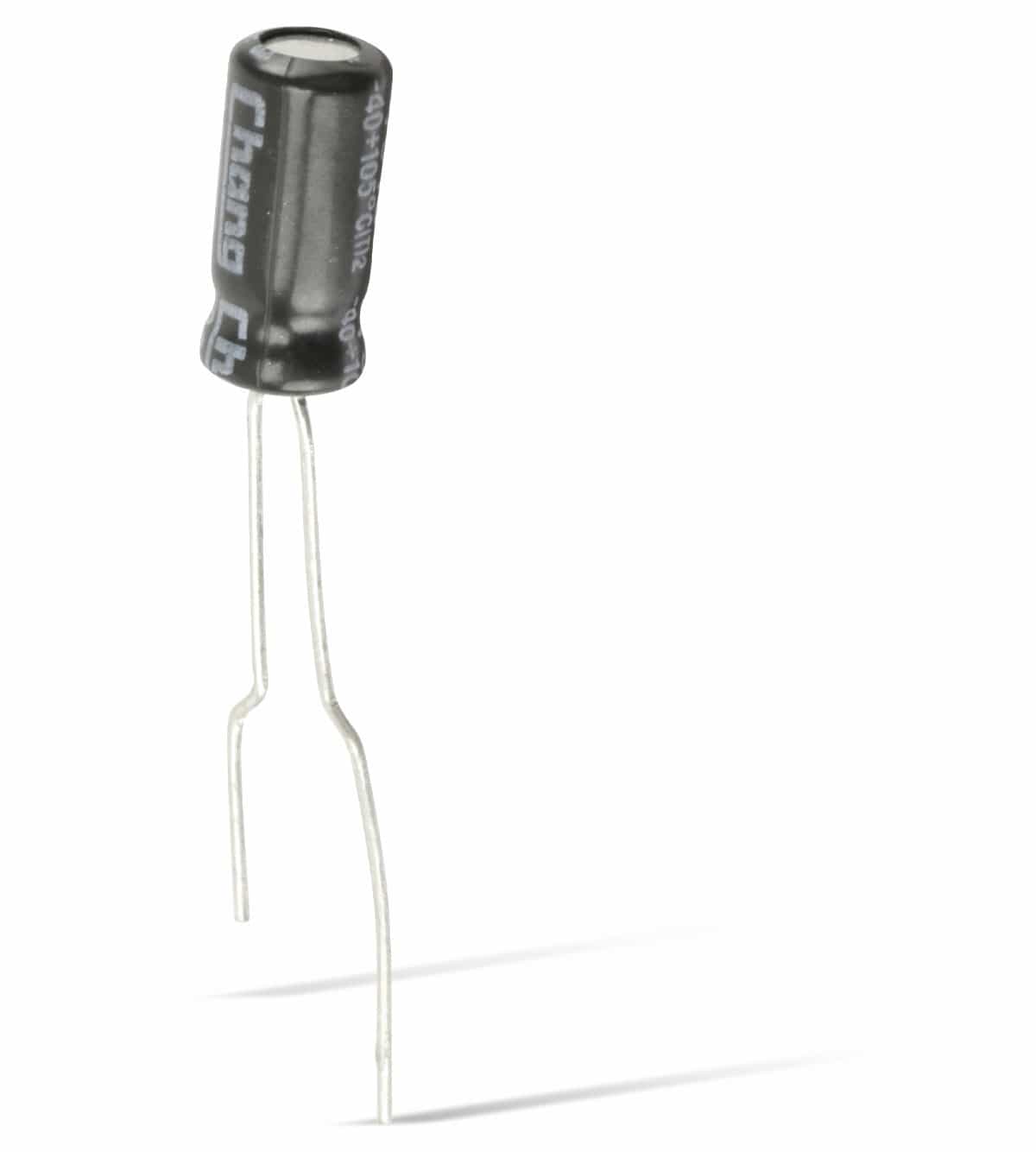 Elko 100µF, 10V, radial, RM 2,5, 10 Stück Elko CHANG, 10 Stück