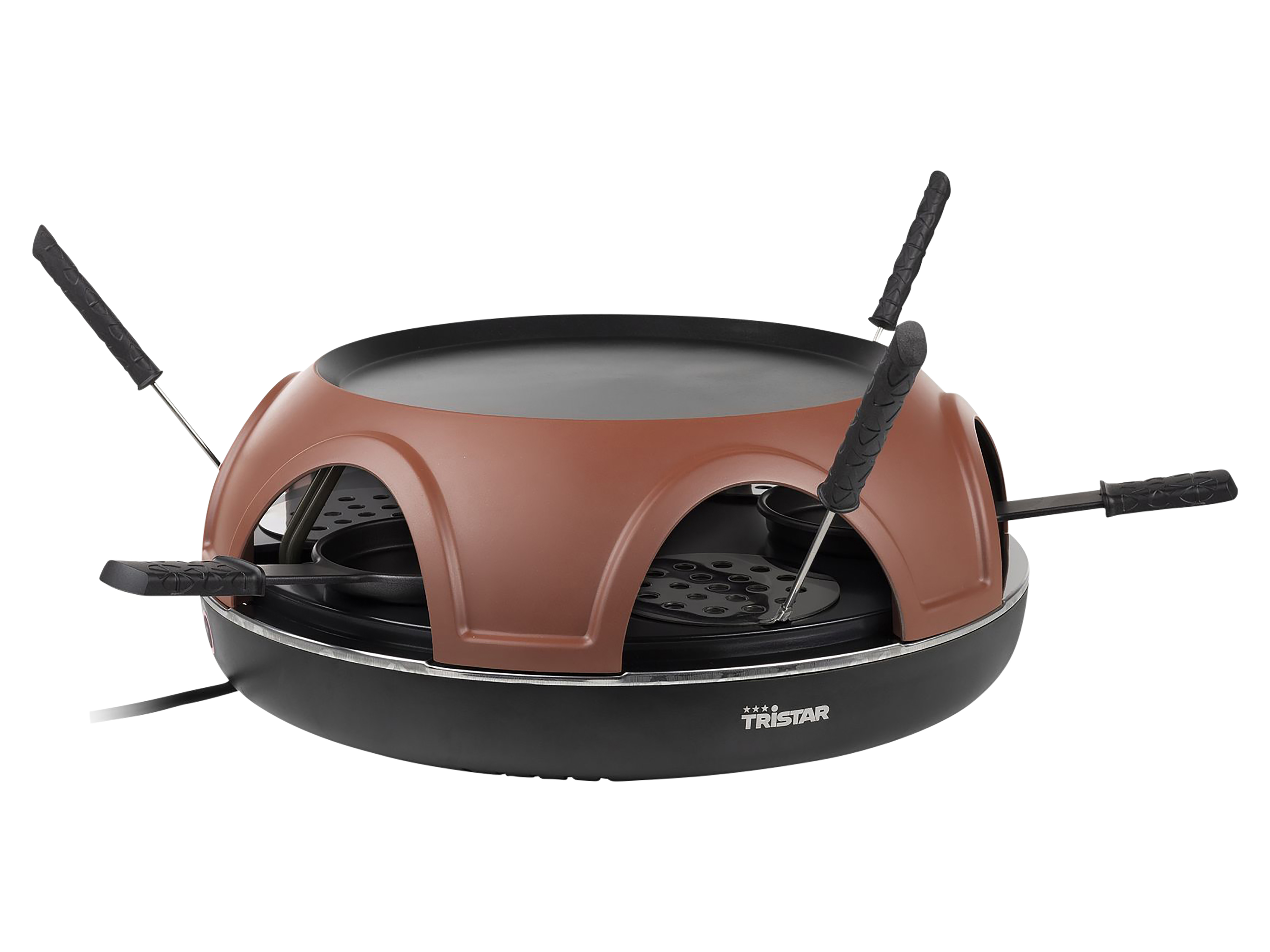 TRISTAR Pizzamaker Festa Gourmet, PZ-9160, 3in1, für 6 Personen TRISTAR Pizzamaker Festa Gourmet, PZ-9160, 3in1, für 6 Personen