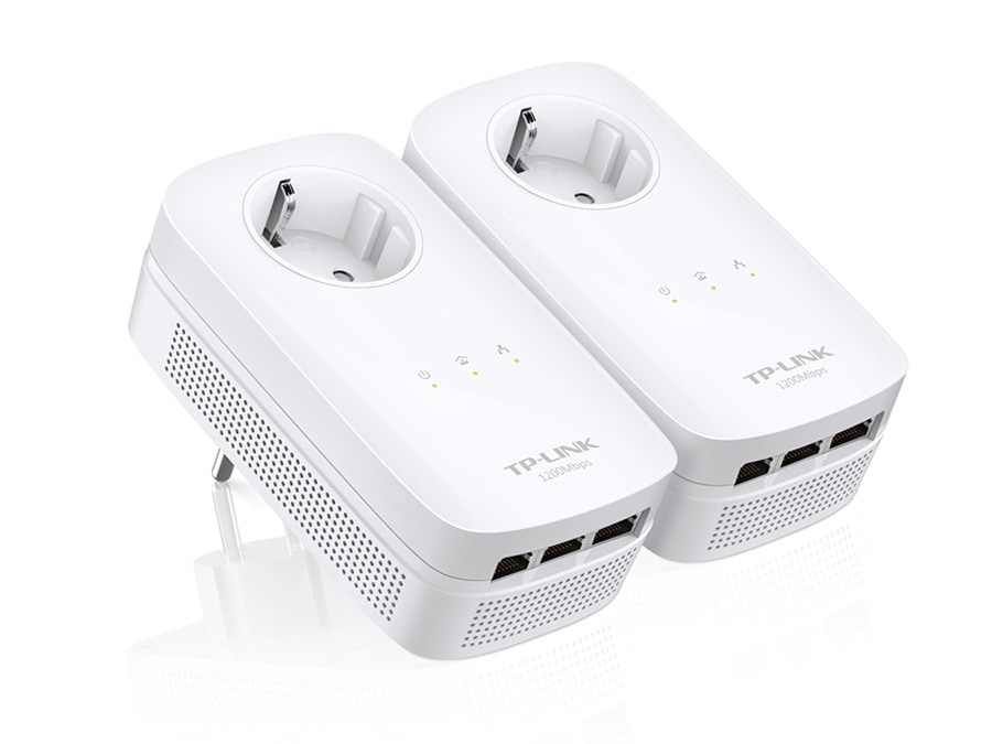 TP-LINK Gigabit-Powerline-Set TL-PA8030PKIT, AV1200, 3 LAN-Ports TP-LINK Gigabit-Powerline-Set TL-PA8030PKIT, AV1200, 3 LAN-Ports