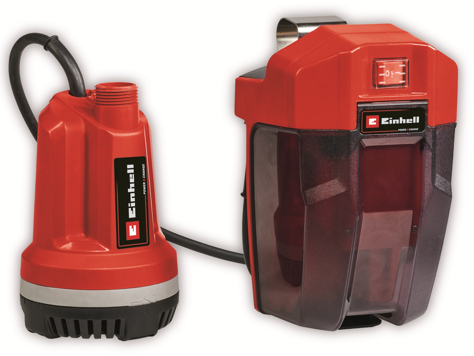 EINHELL Akku-Klarwasserpumpe GE-PP 18 RB Li + Starterset