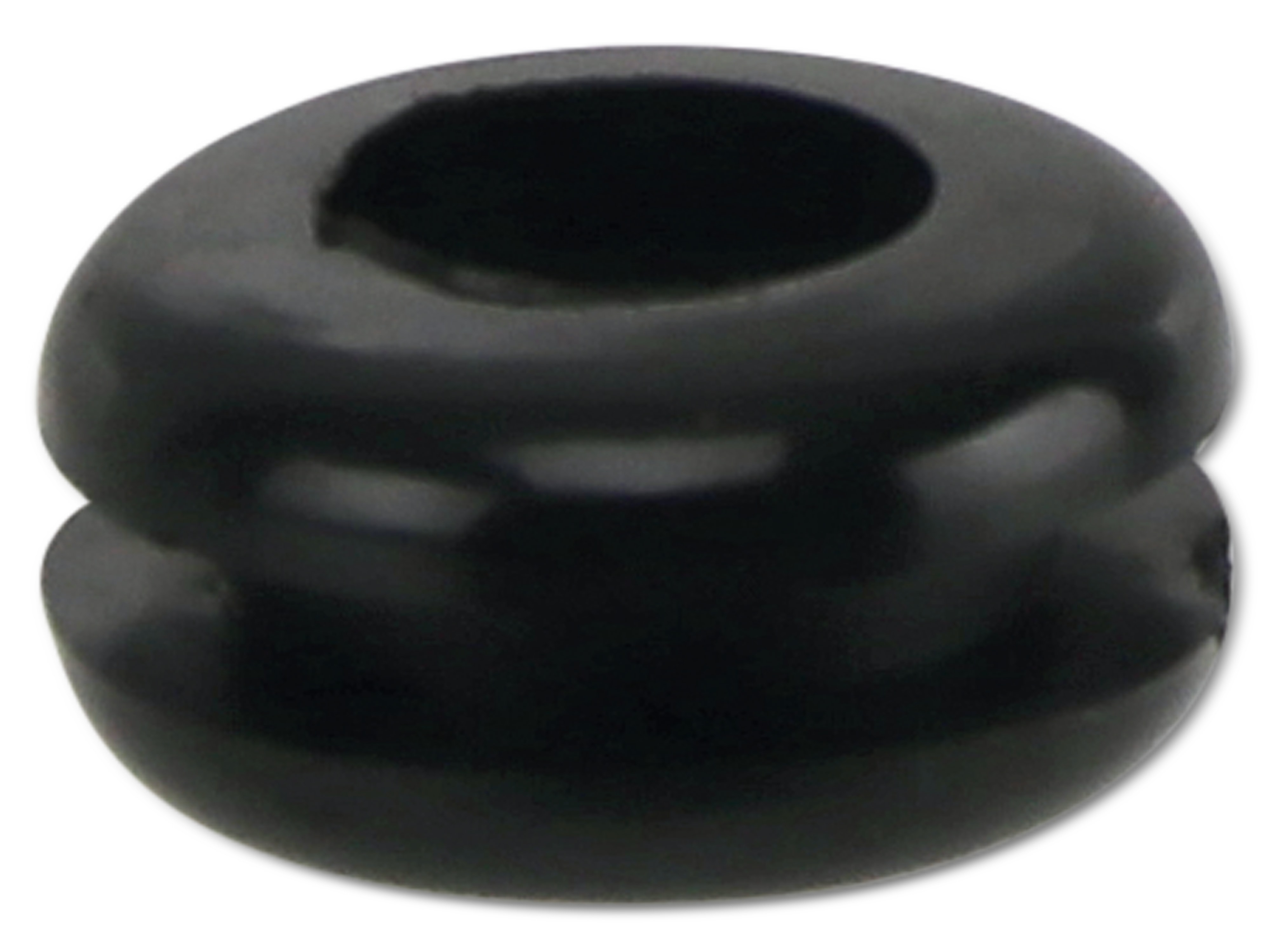 KSS Kabeldurchführungstülle PVC weich, schwarz, Plattenstärke 2,3, Loch-Ø 7,8, offen, 1 Stück KSS Kabeldurchführungstülle PVC weich, schwarz, Plattenstärke 2,3, Loch-Ø 7,8, offen, 1 Stück