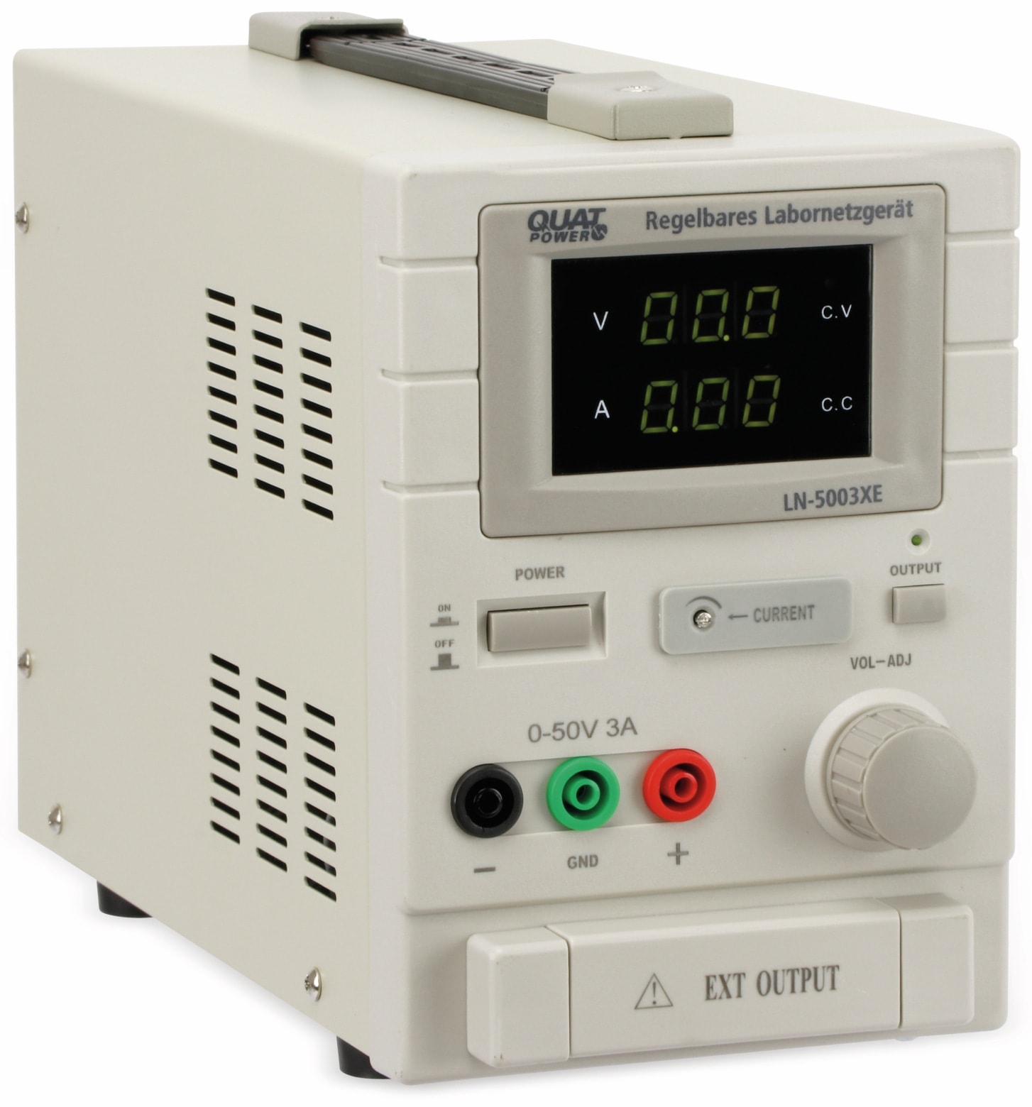 QUATPOWER Labornetzgerät LN-5003XE, 0...50 V-, 0...3 A QUATPOWER Labornetzgerät LN-5003XE, 0...50 V-, 0...3 A