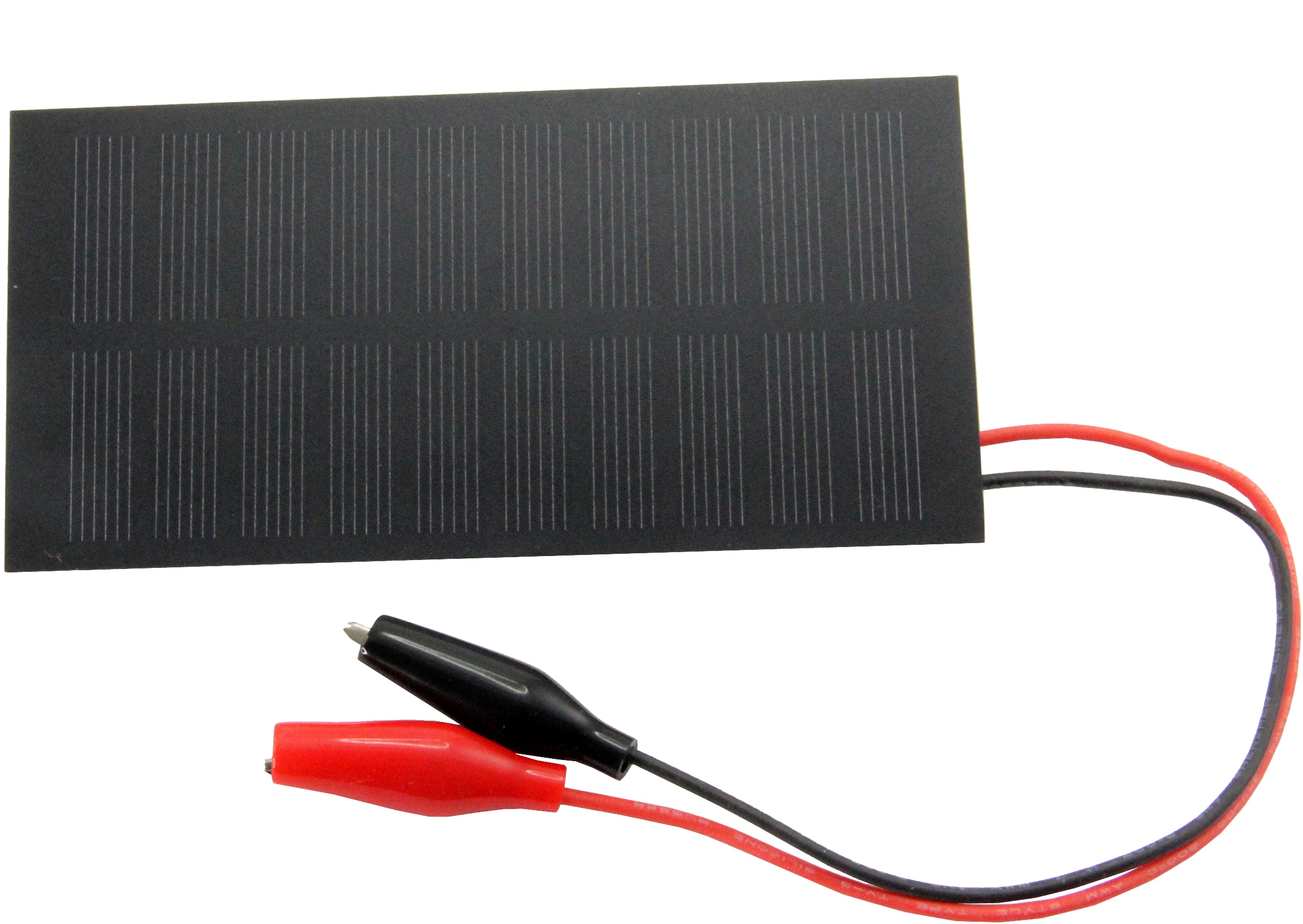 SOL-EXPERT Solarzelle 150 mA, 5 V, mit Krokoklemmen SOL-EXPERT Solarzelle 150 mA, 5 V, mit Krokoklemmen