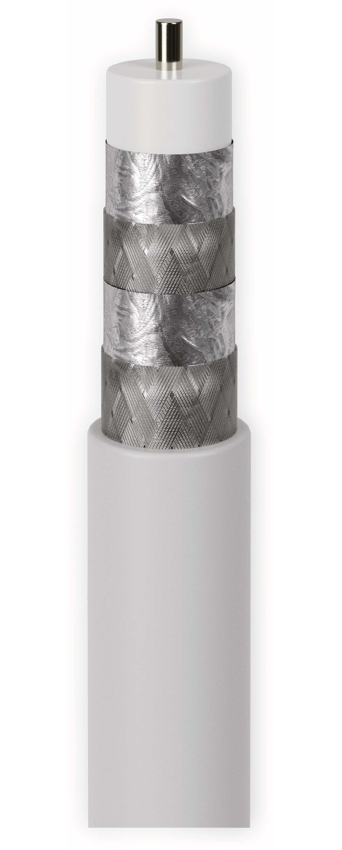GOOBAY Koaxialkabel 49761, 20 m, weiß, 7,2 mm, CCS, 120 dB GOOBAY Koaxialkabel 49761, 20 m, weiß, 7,2 mm, CCS, 120 dB